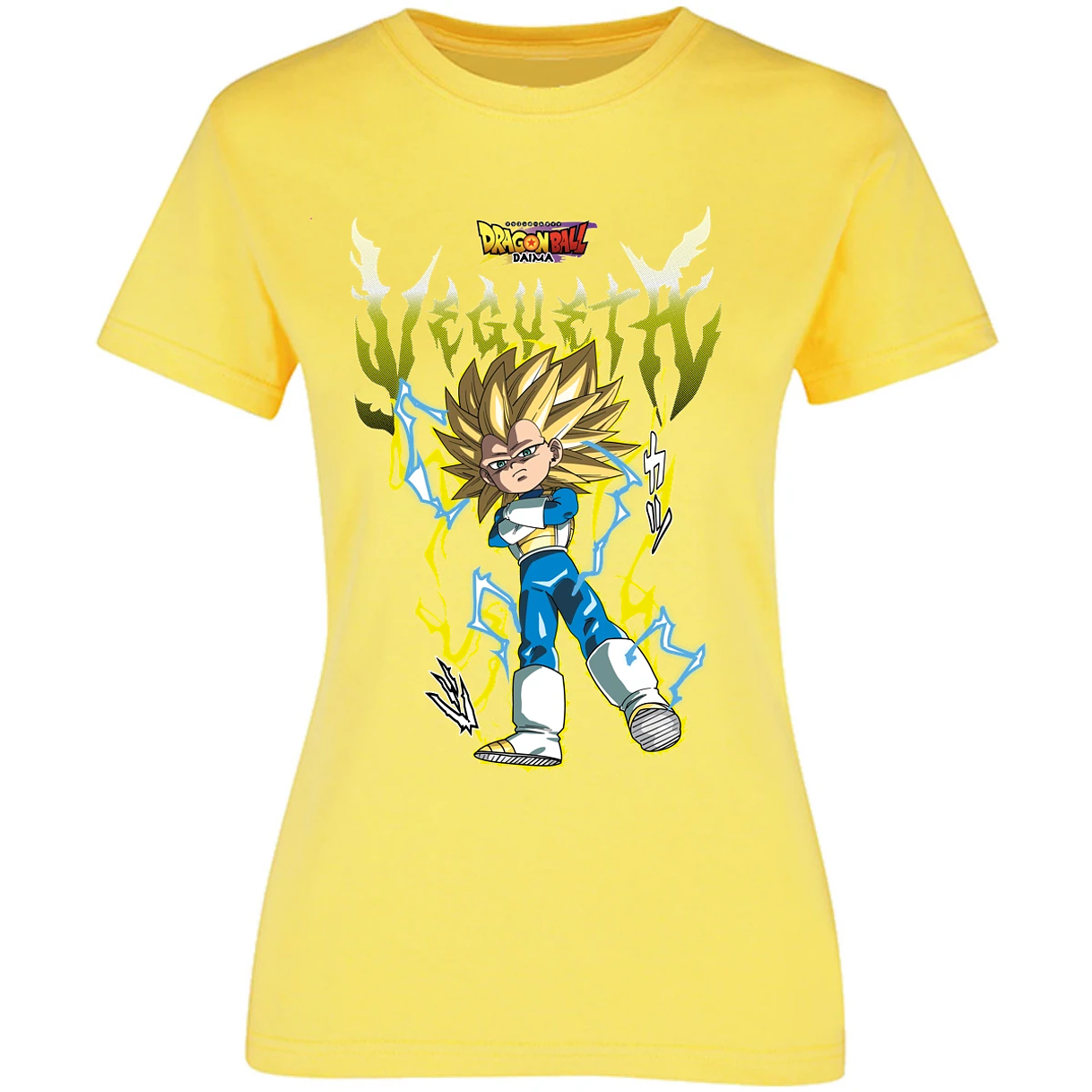 Blusa Dragon Ball Vegeta Daima Ssj3 Blusa para Mujer 8