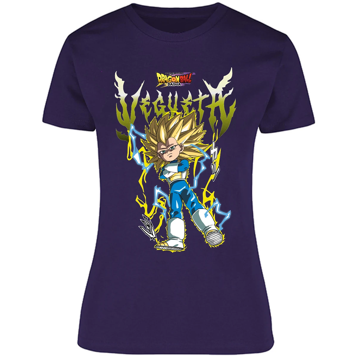 Blusa Dragon Ball Vegeta Daima Ssj3 Blusa para Mujer 10
