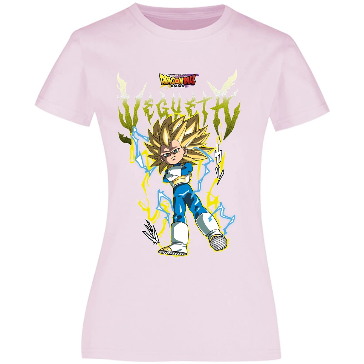 Blusa Dragon Ball Vegeta Daima Ssj3 Blusa para Mujer 13