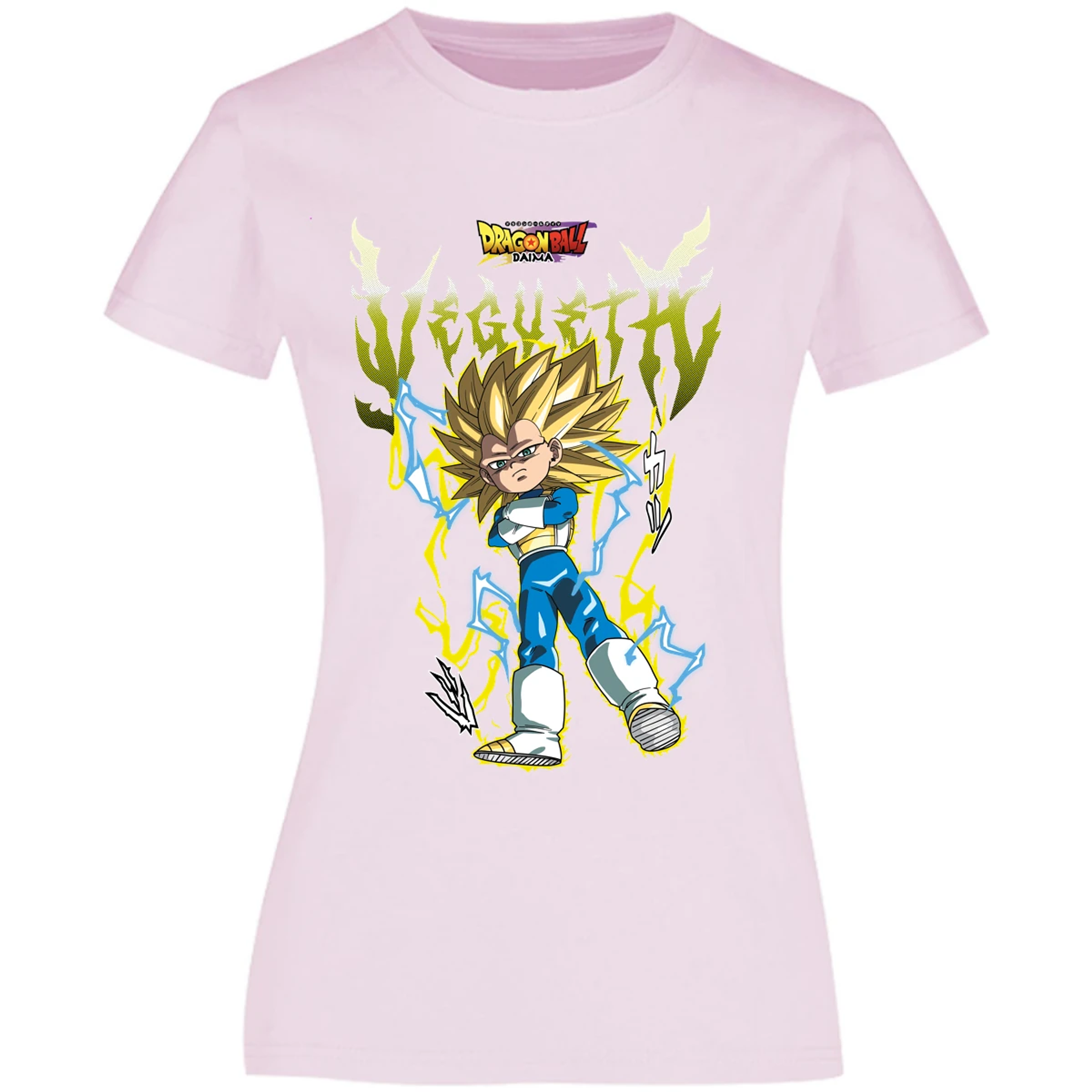 Blusa Dragon Ball Vegeta Daima Ssj3 Blusa para Mujer 13