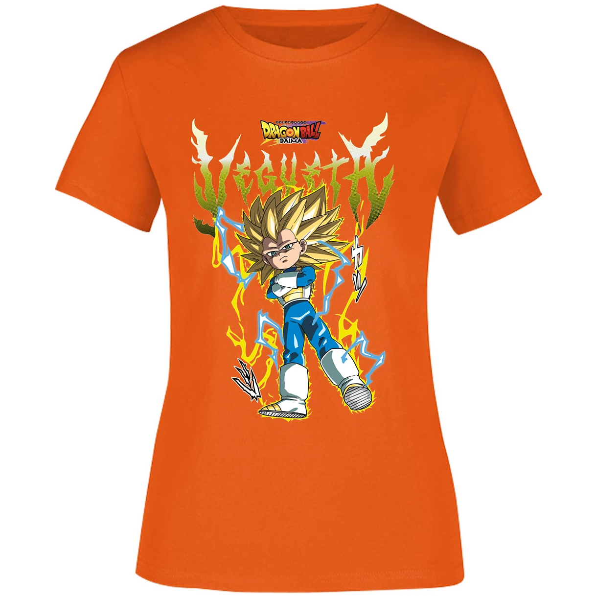Blusa Dragon Ball Vegeta Daima Ssj3 Blusa para Mujer 16