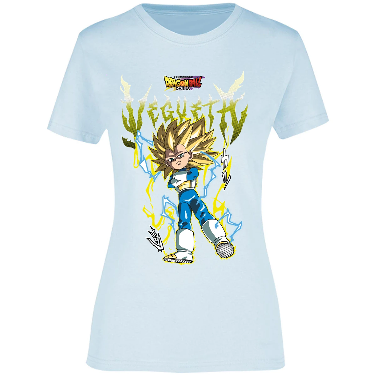 Blusa Dragon Ball Vegeta Daima Ssj3 Blusa para Mujer 17
