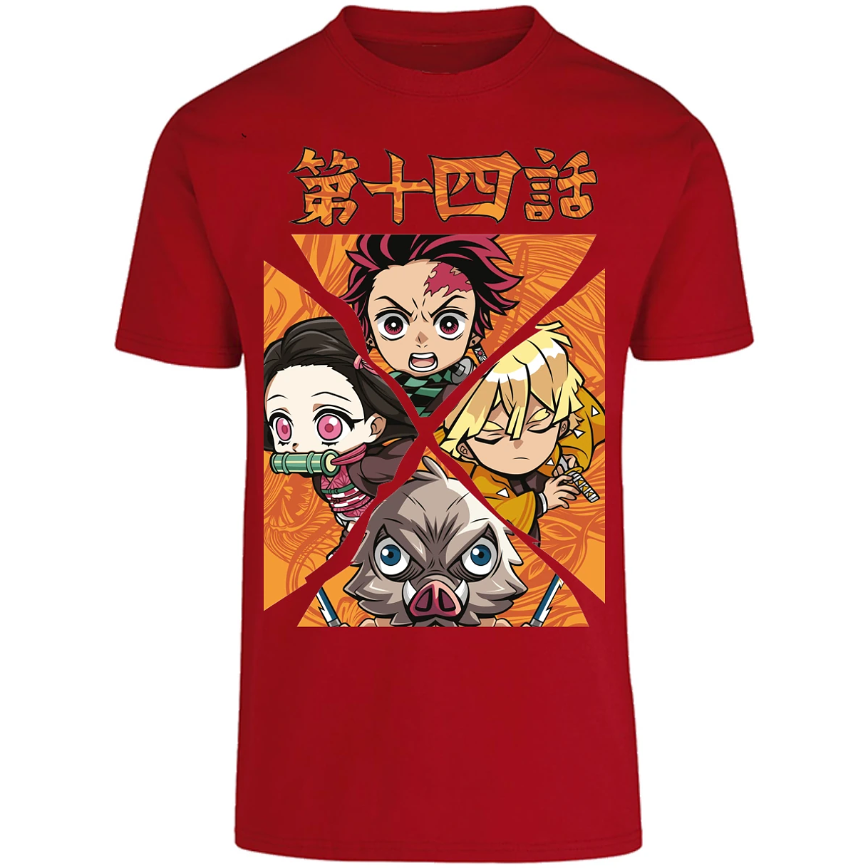 Playera Demon Slayer Demon Salayer Chibi para Adulto 6