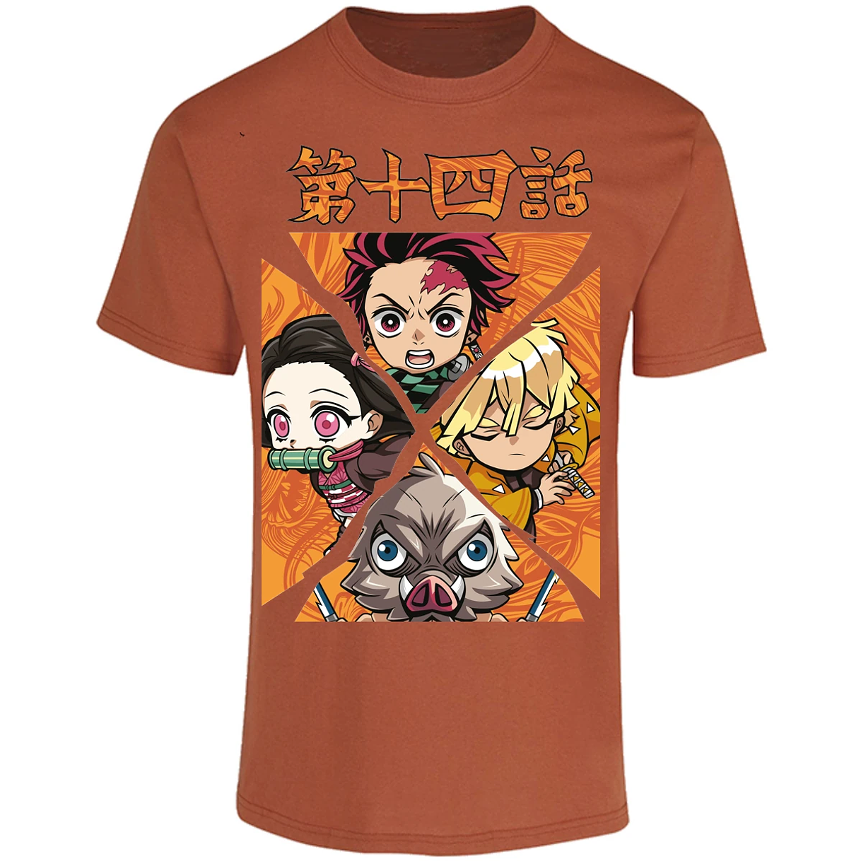 Playera Demon Slayer Demon Salayer Chibi para Adulto 12
