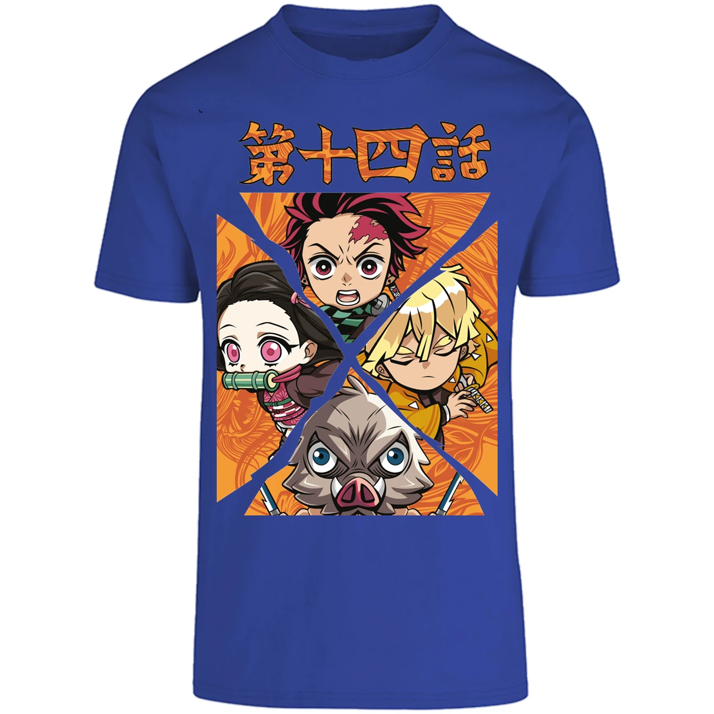 Playera Demon Slayer Demon Salayer Chibi para Adulto 29