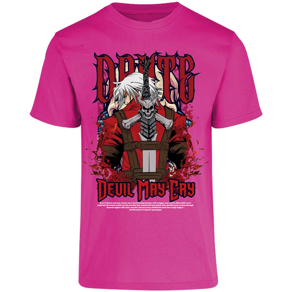 Playera Devil May Cry Devil May Cry Dante para Adulto 25