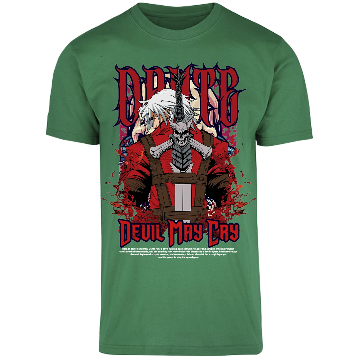 Playera Devil May Cry Devil May Cry Dante para Adulto 19