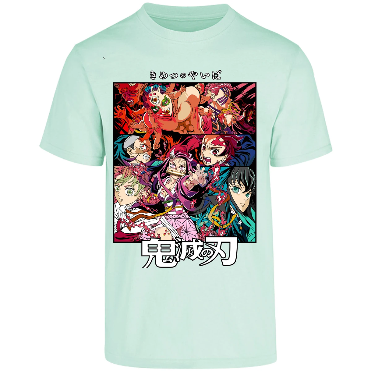 Playera Demon Slayer Demon Slayer Anime para Adulto 18