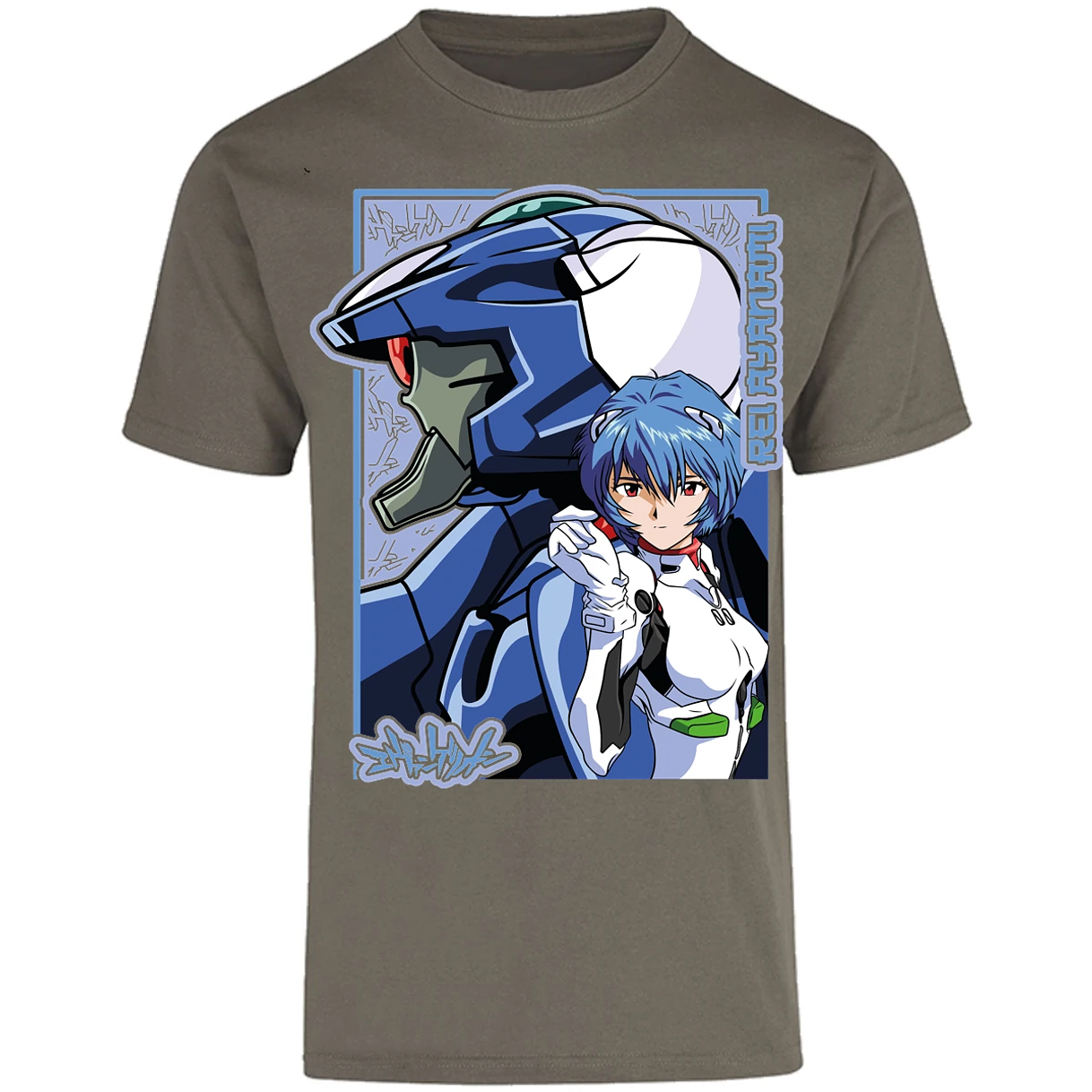 Playera Evangelion Rei Eva 02 para Adulto 29