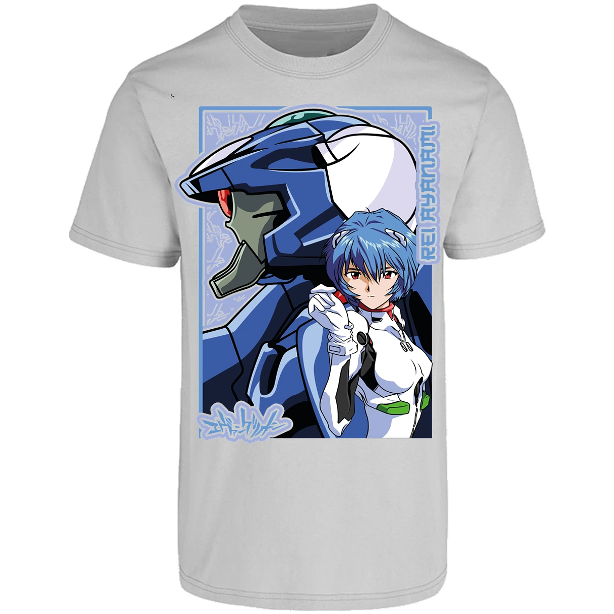 Playera Evangelion Rei Eva 02 para Adulto 35