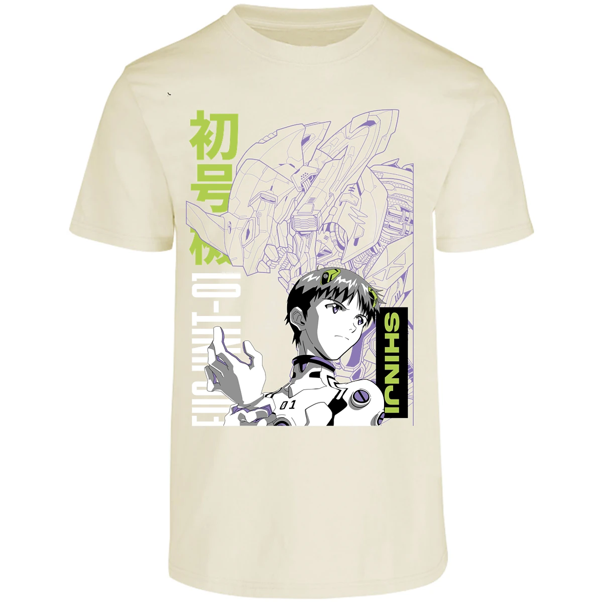 Playera Evangelion Shinji para Adulto 7