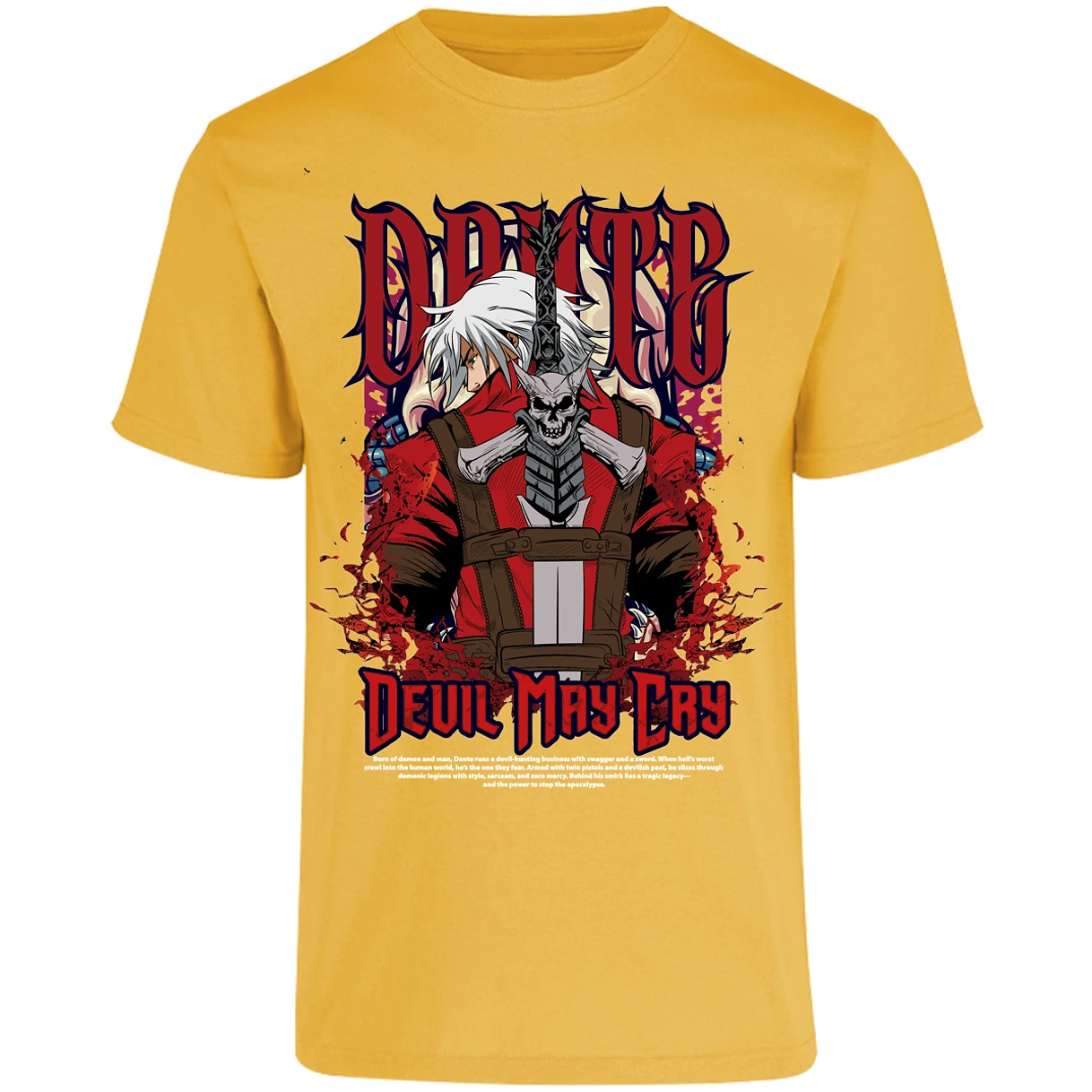 Playera Devil May Cry Devil May Cry Dante para Adulto 13