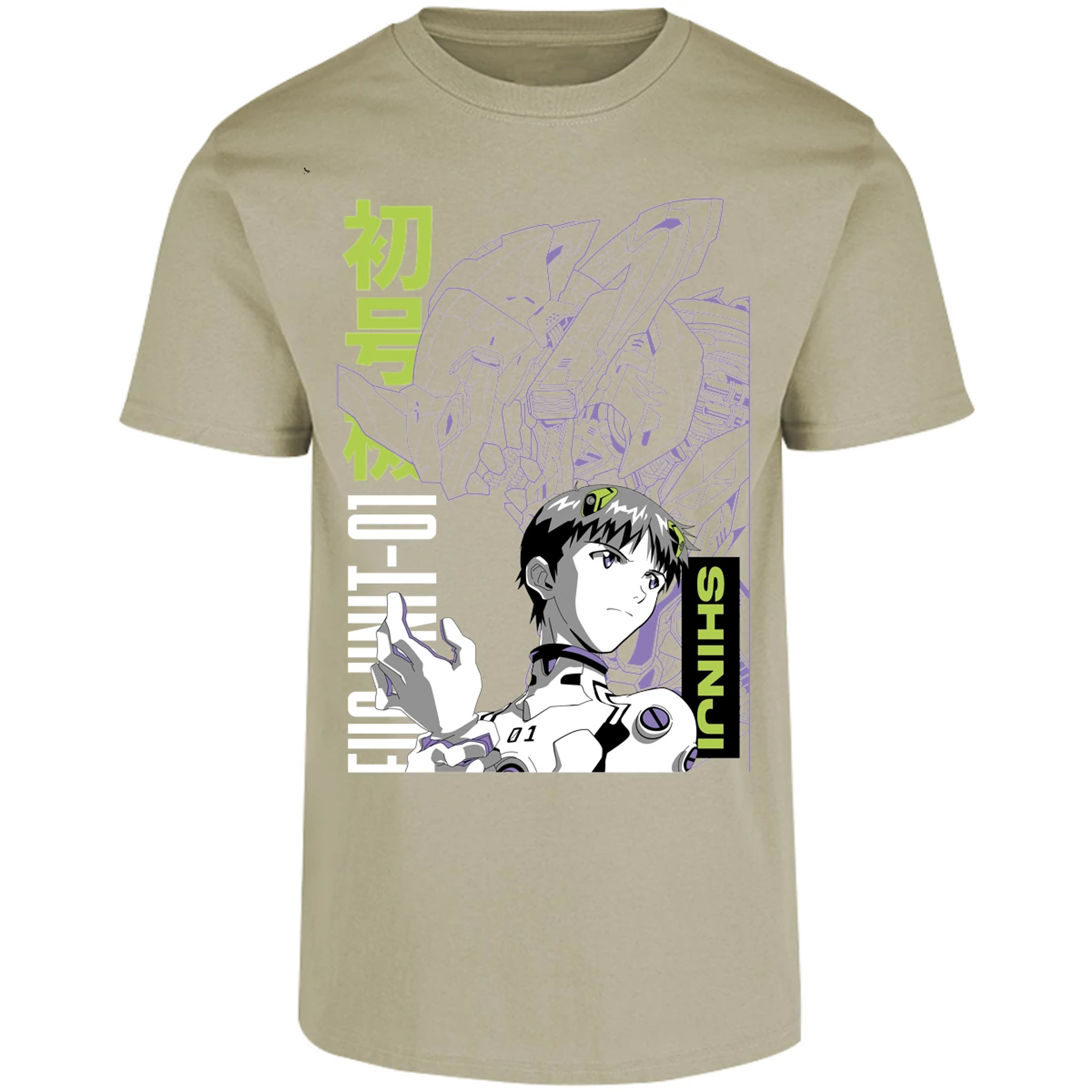 Playera Evangelion Shinji para Adulto 49
