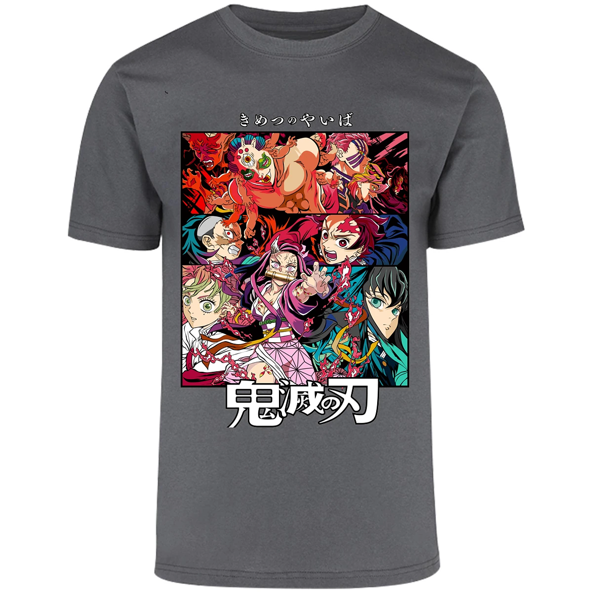 Playera Demon Slayer Demon Slayer Anime para Adulto 24