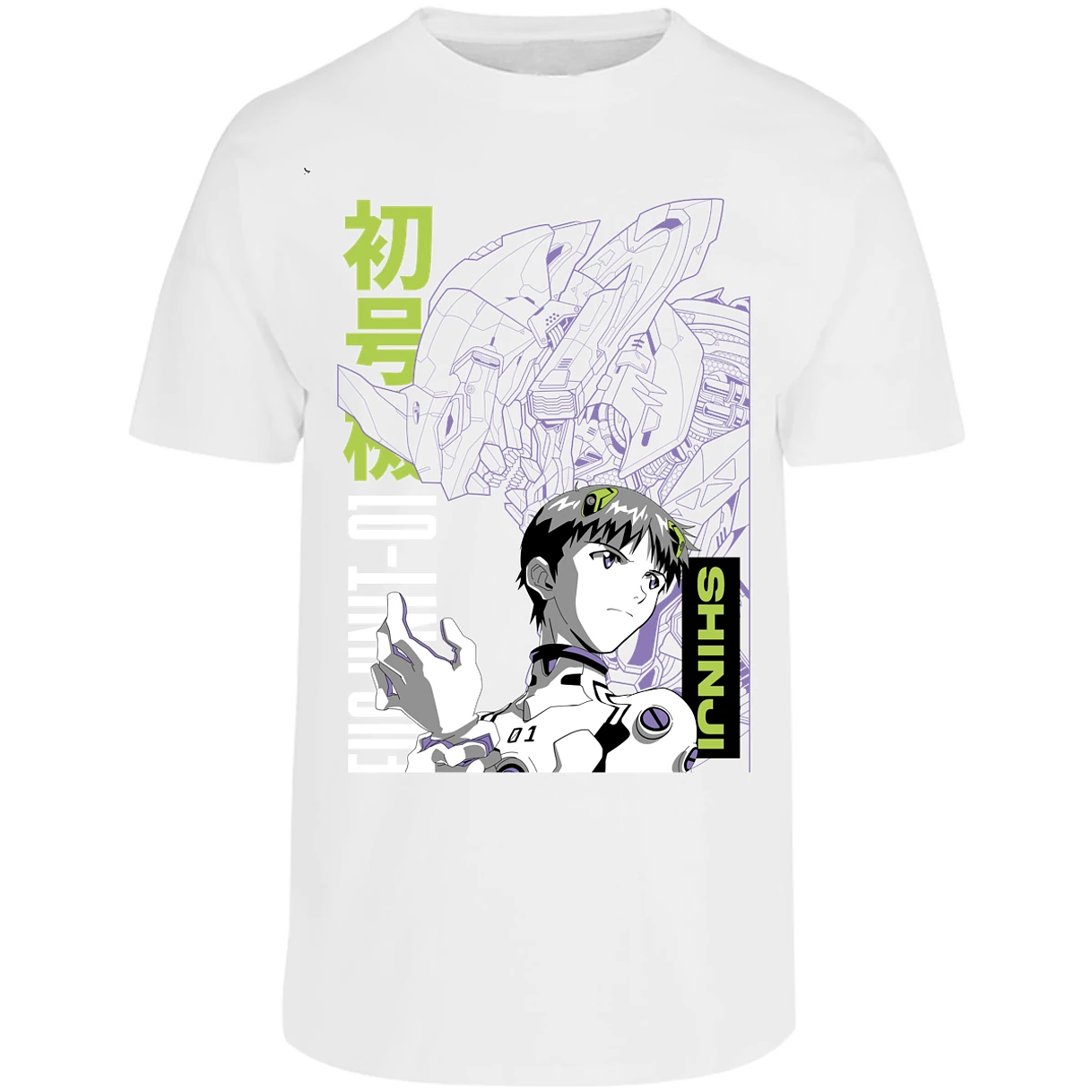 Playera Evangelion Shinji para Adulto 48