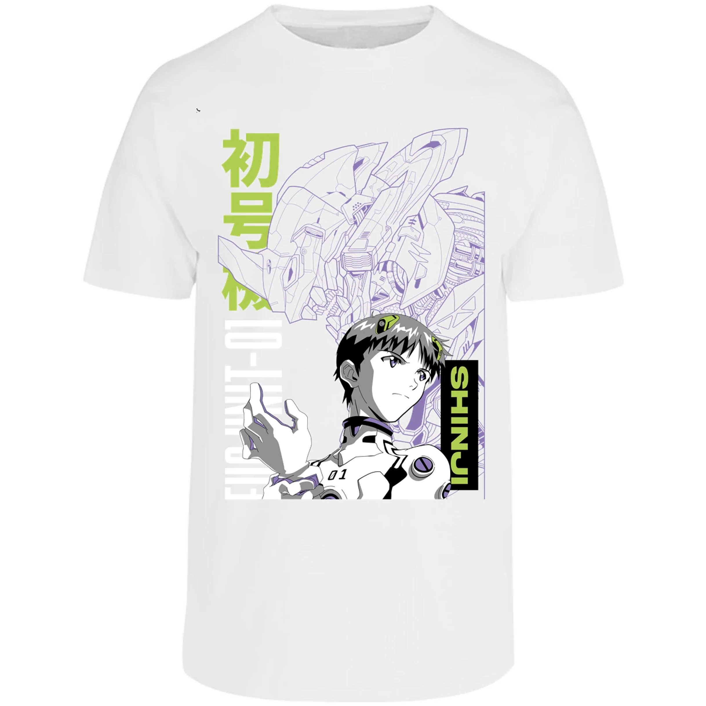 Playera Evangelion Shinji para Adulto 48