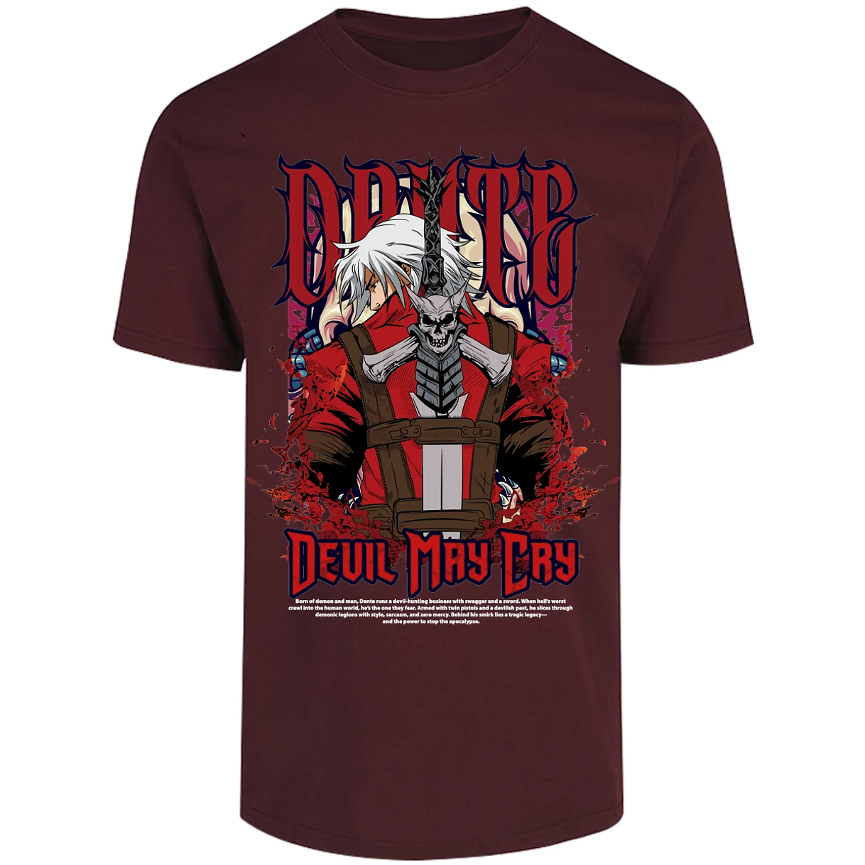 Playera Devil May Cry Devil May Cry Dante para Adulto 29