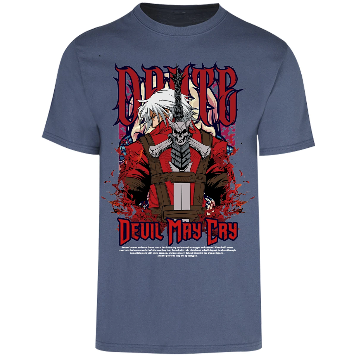 Playera Devil May Cry Devil May Cry Dante para Adulto 21