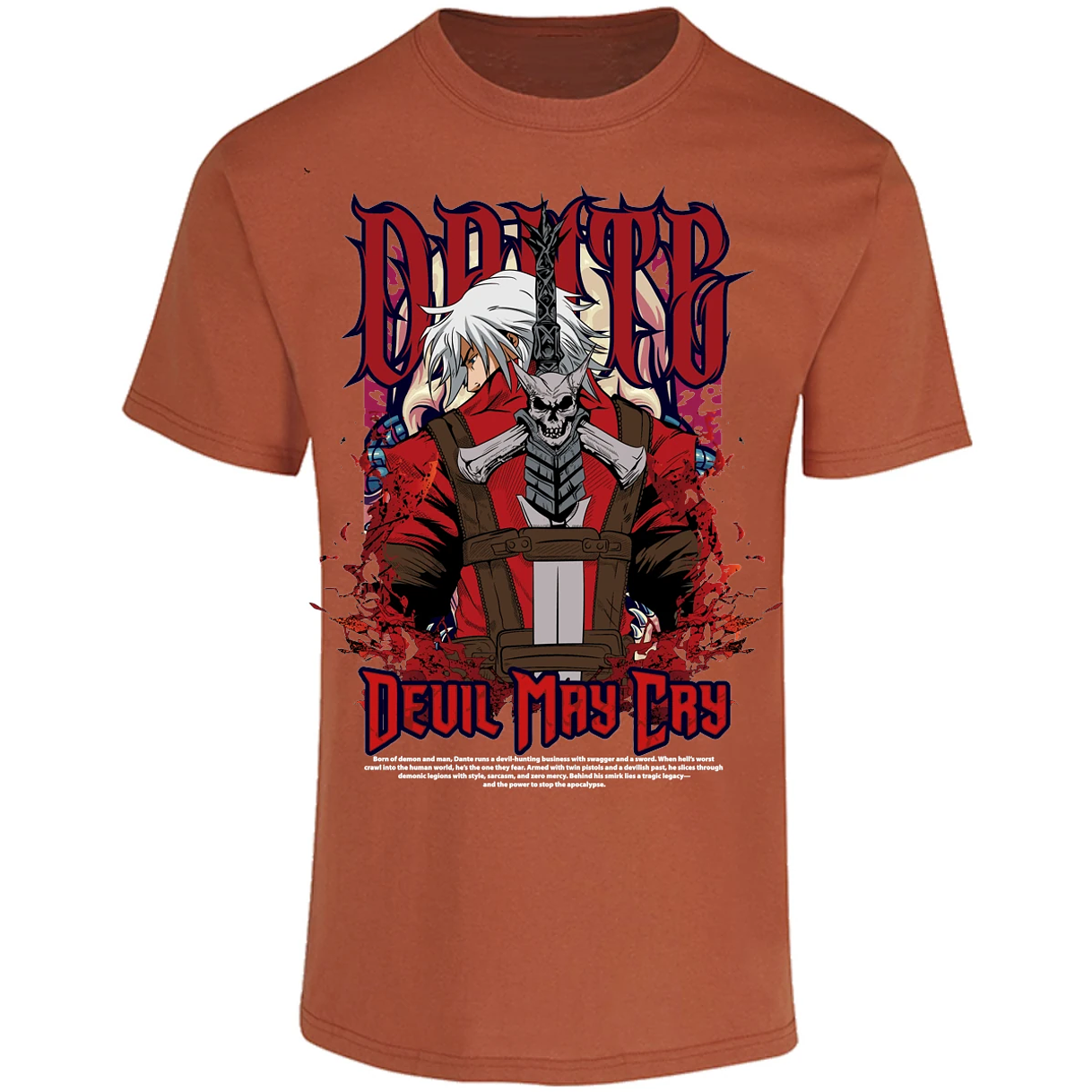 Playera Devil May Cry Devil May Cry Dante para Adulto 26
