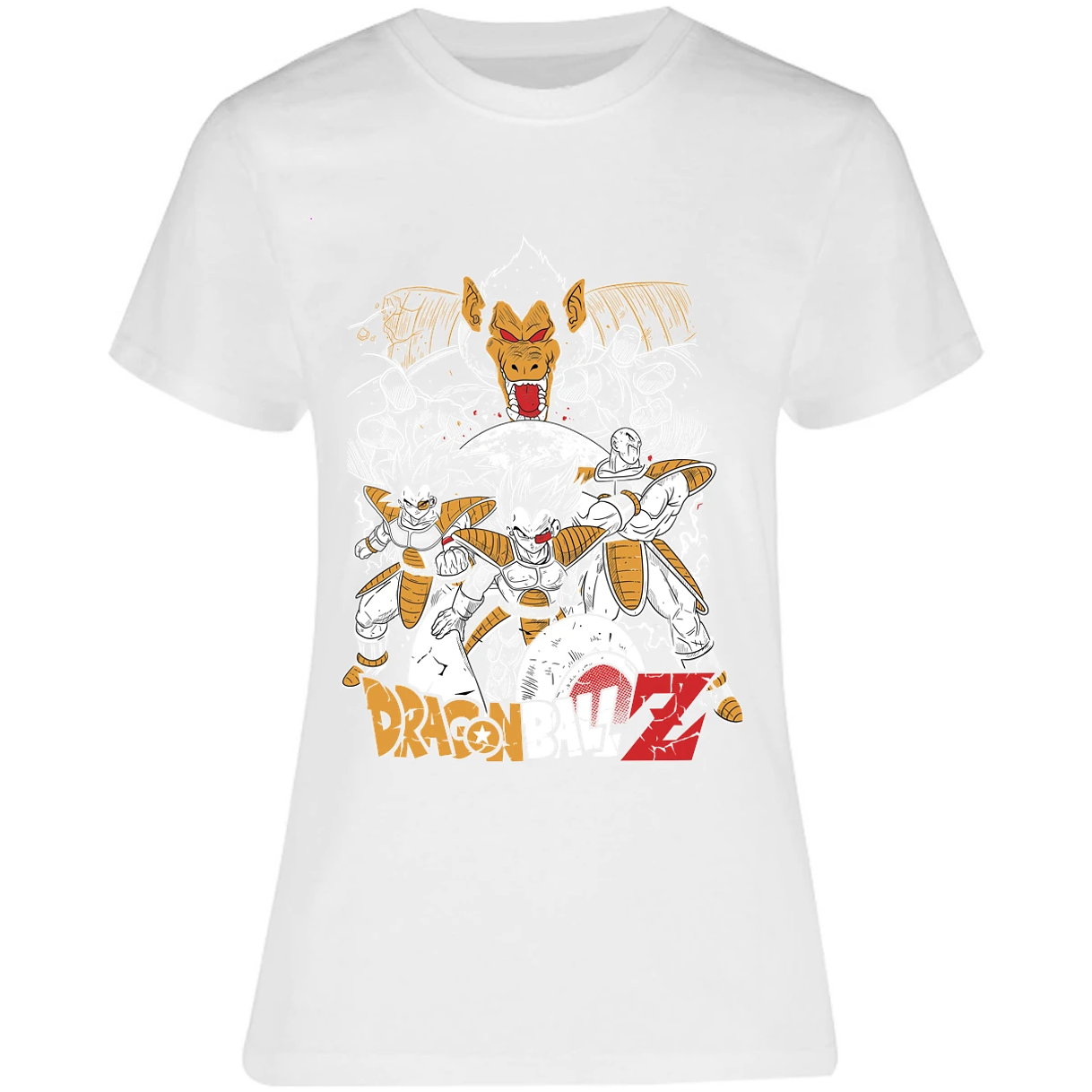 Blusa Dragon Ball Vegeta Nappa Blusa para Mujer 11