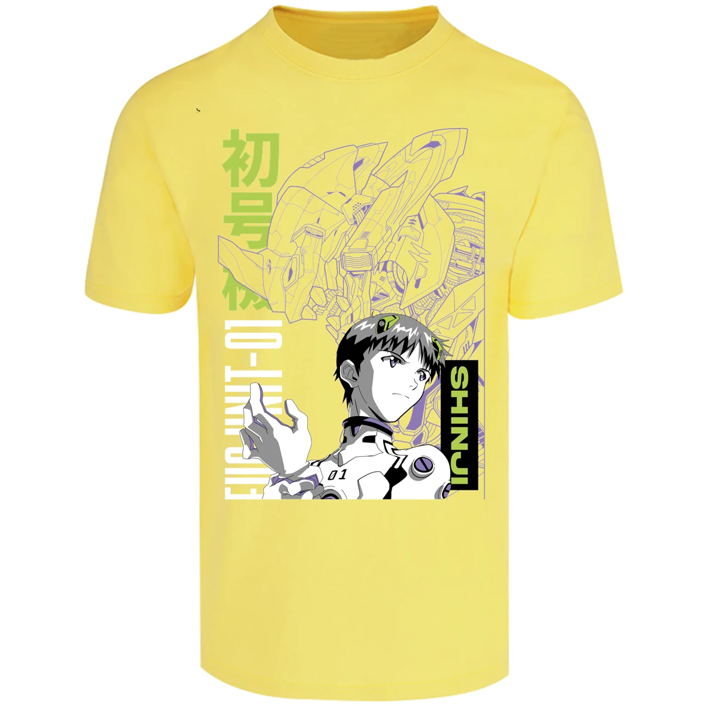 Playera Evangelion Shinji para Adulto 19