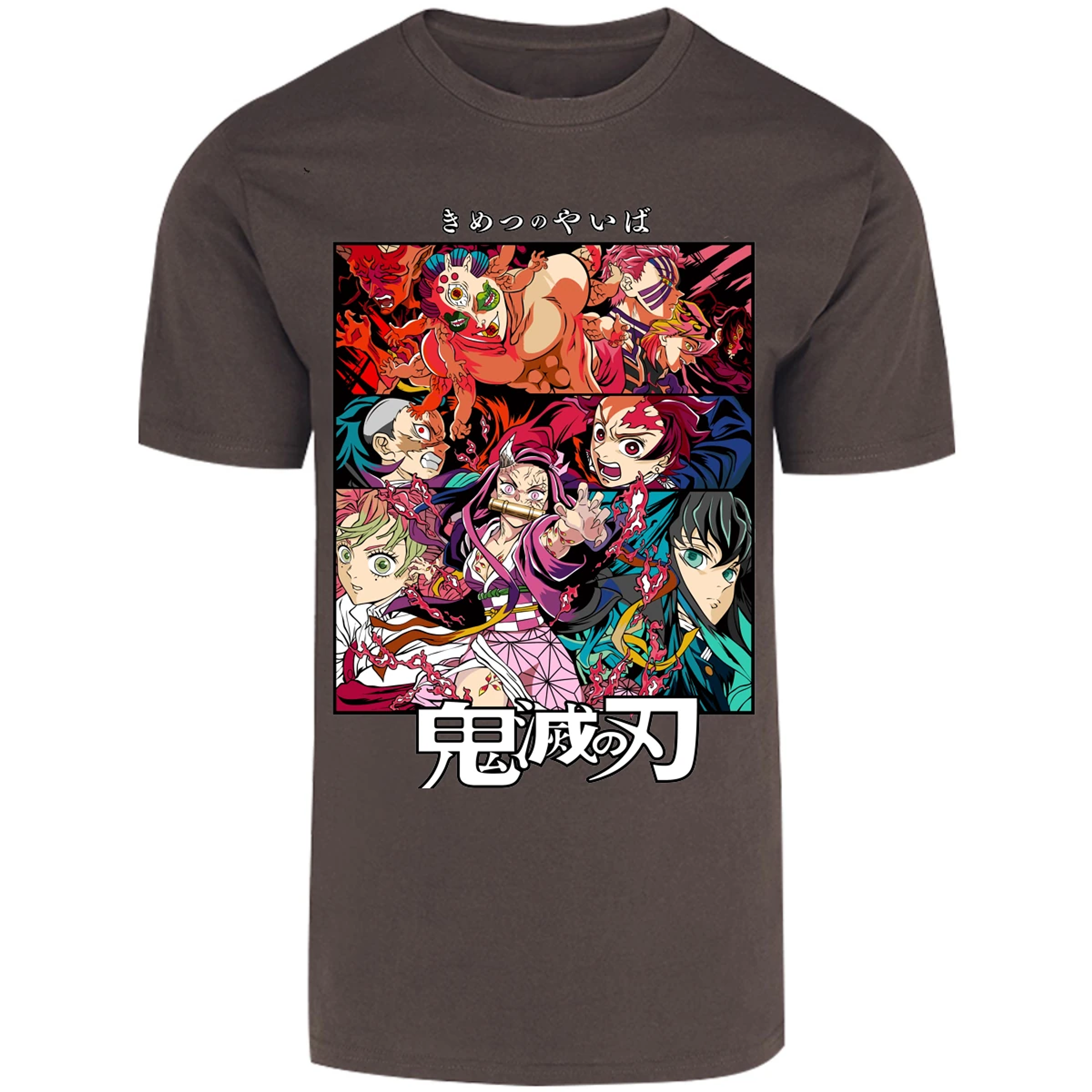 Playera Demon Slayer Demon Slayer Anime para Adulto 12
