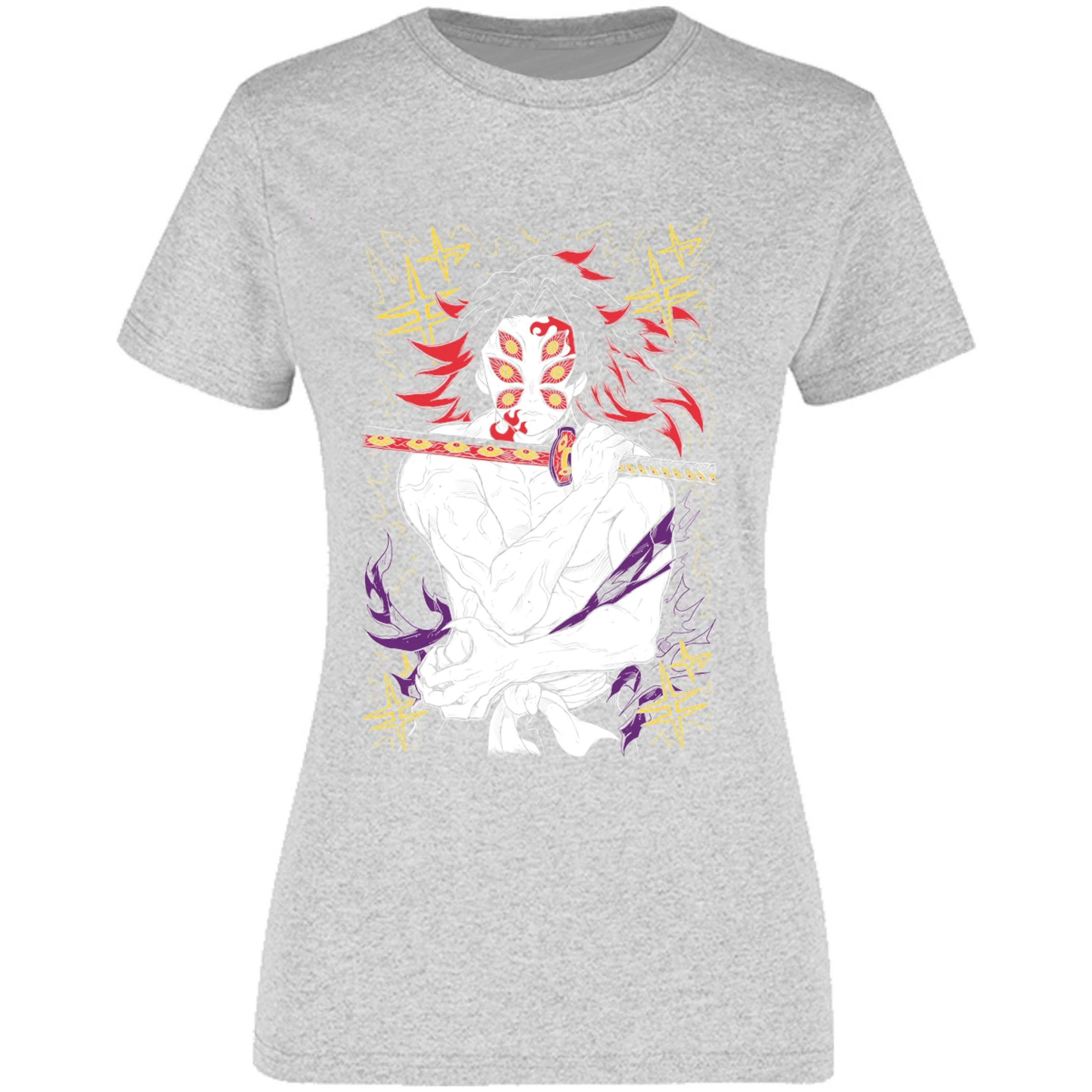 Blusa Demon Slayer Kokushibo Kny Blusa para Mujer 8