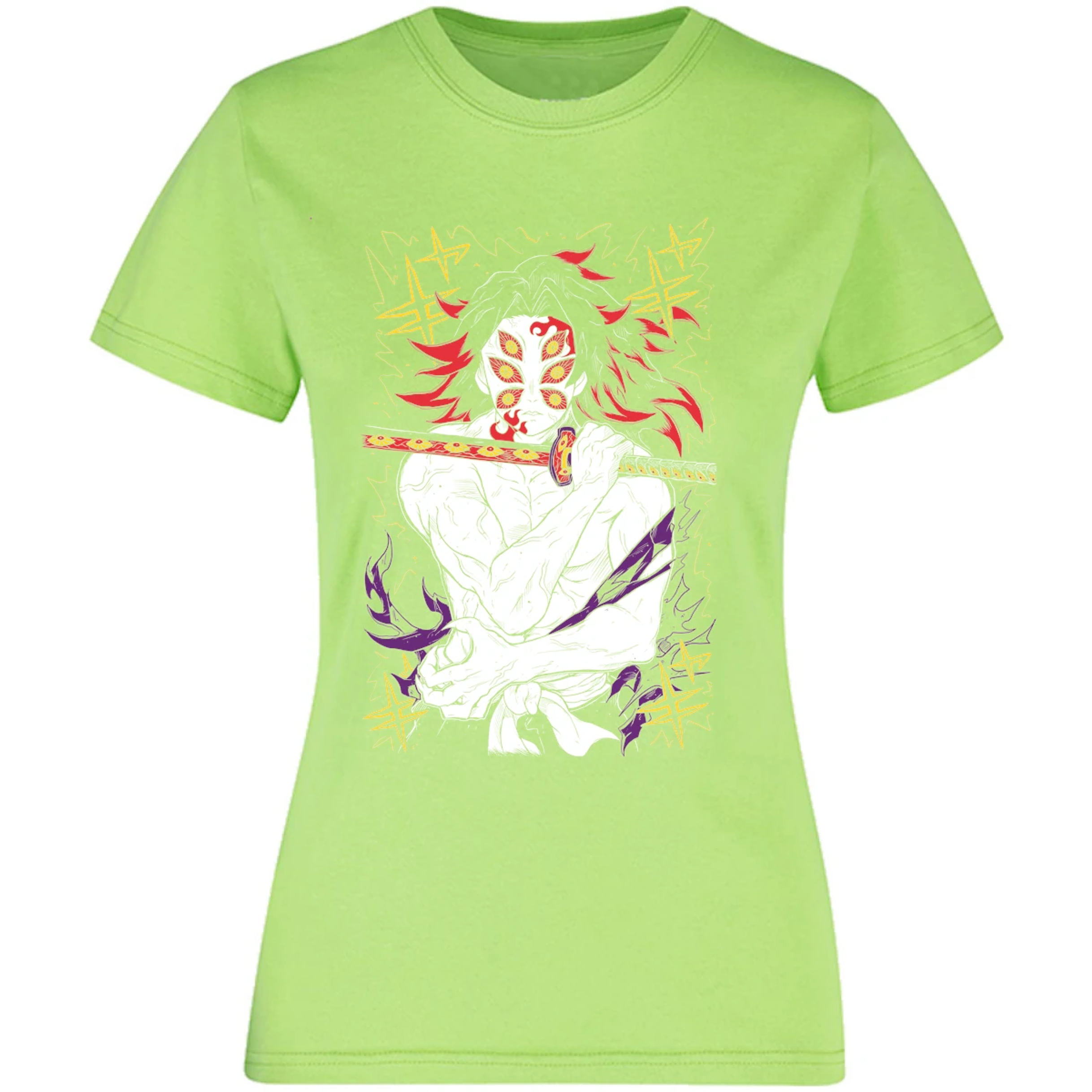 Blusa Demon Slayer Kokushibo Kny Blusa para Mujer 16