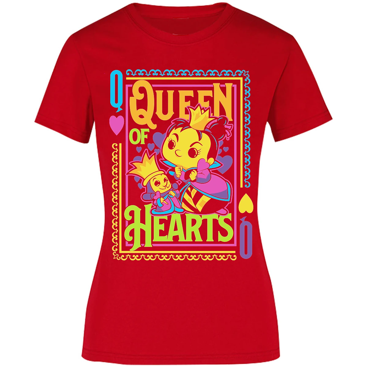 Blusa Es De Series Y Peliculas Queen Hearts Funko Blusa para Mujer 15