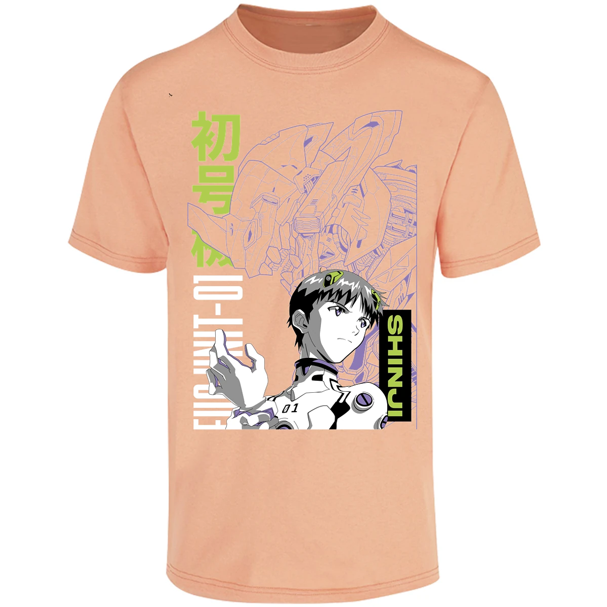 Playera Evangelion Shinji para Adulto 46