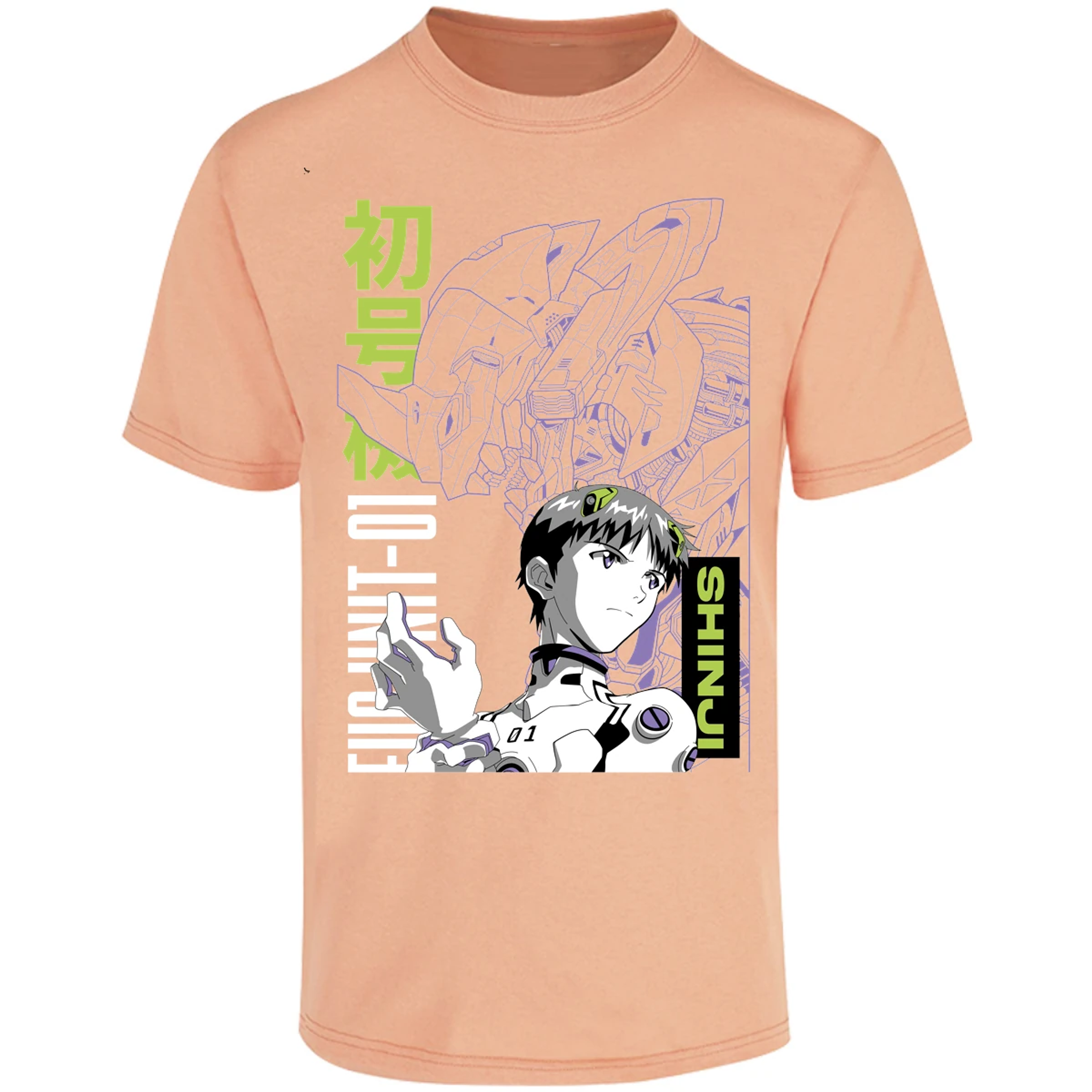 Playera Evangelion Shinji para Adulto 46