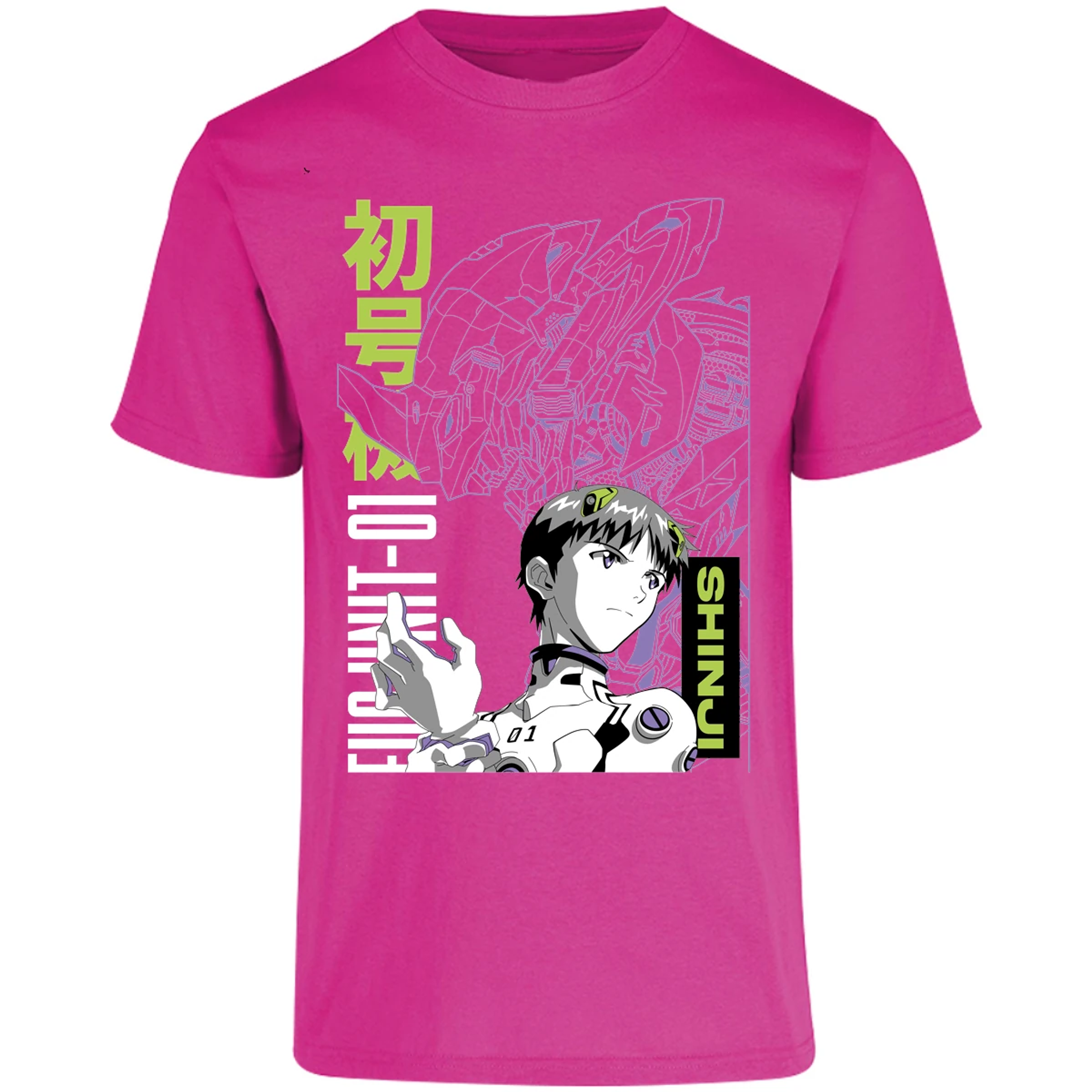 Playera Evangelion Shinji para Adulto 23