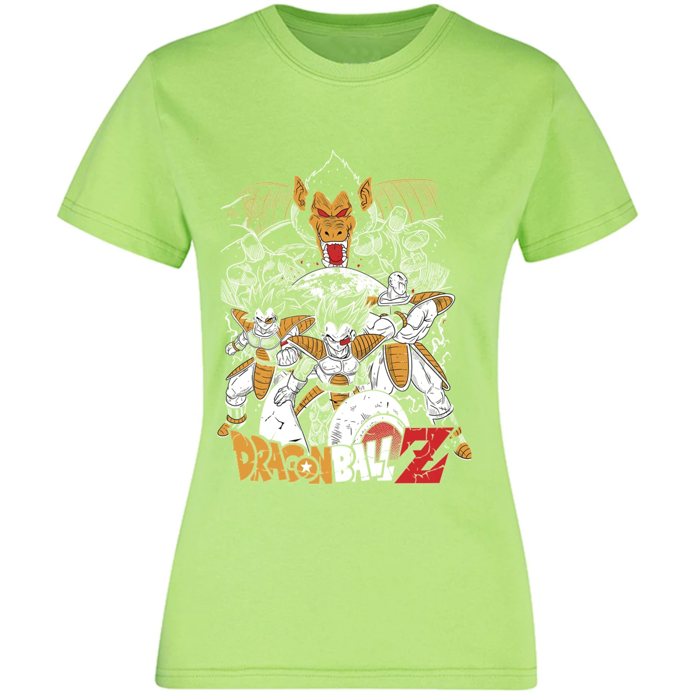 Blusa Dragon Ball Vegeta Nappa Blusa para Mujer 8