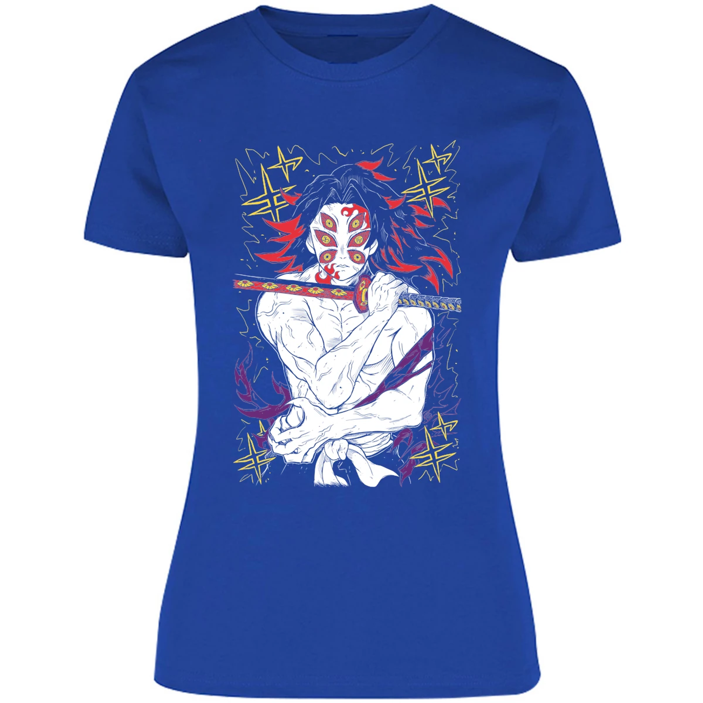 Blusa Demon Slayer Kokushibo Kny Blusa para Mujer 7
