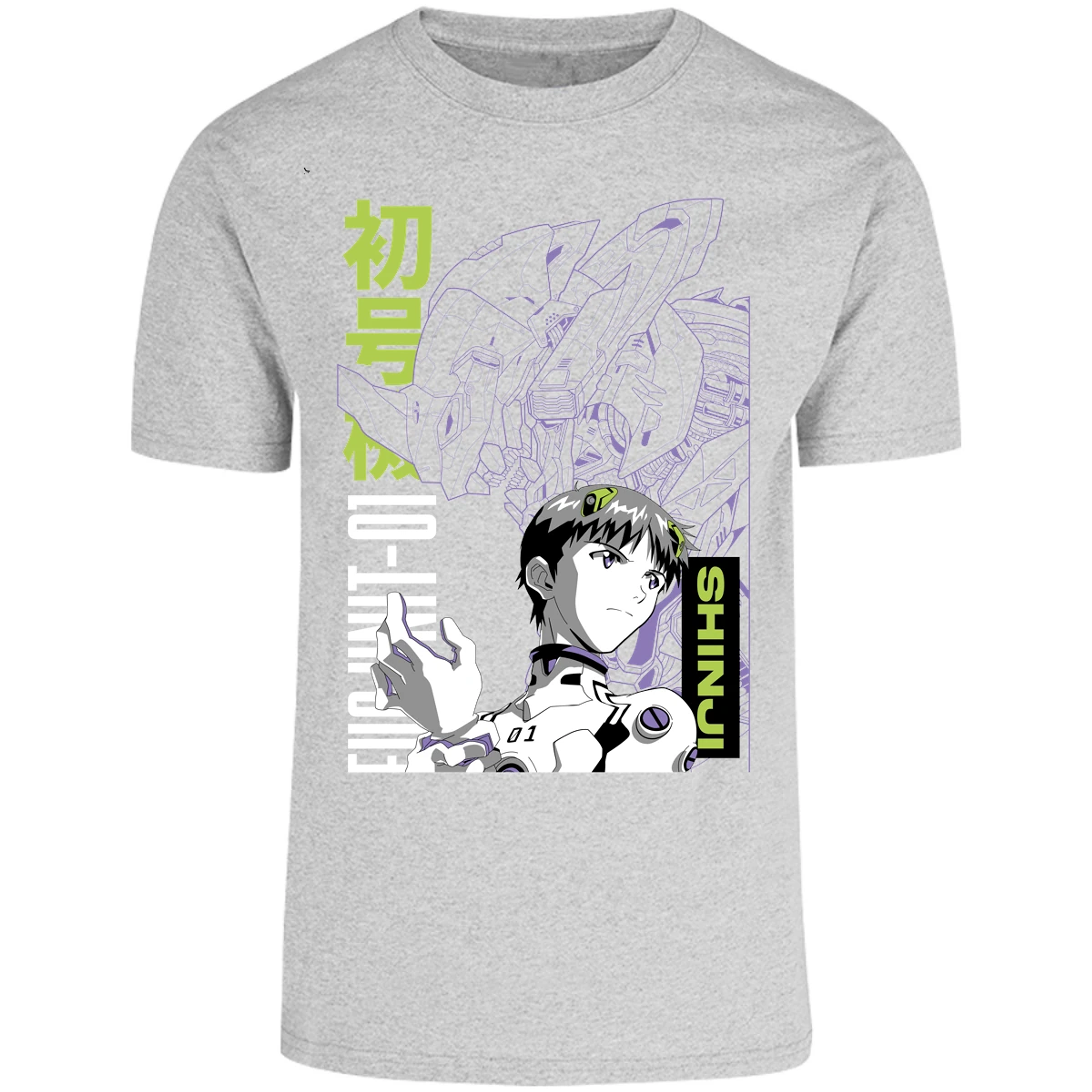 Playera Evangelion Shinji para Adulto 13