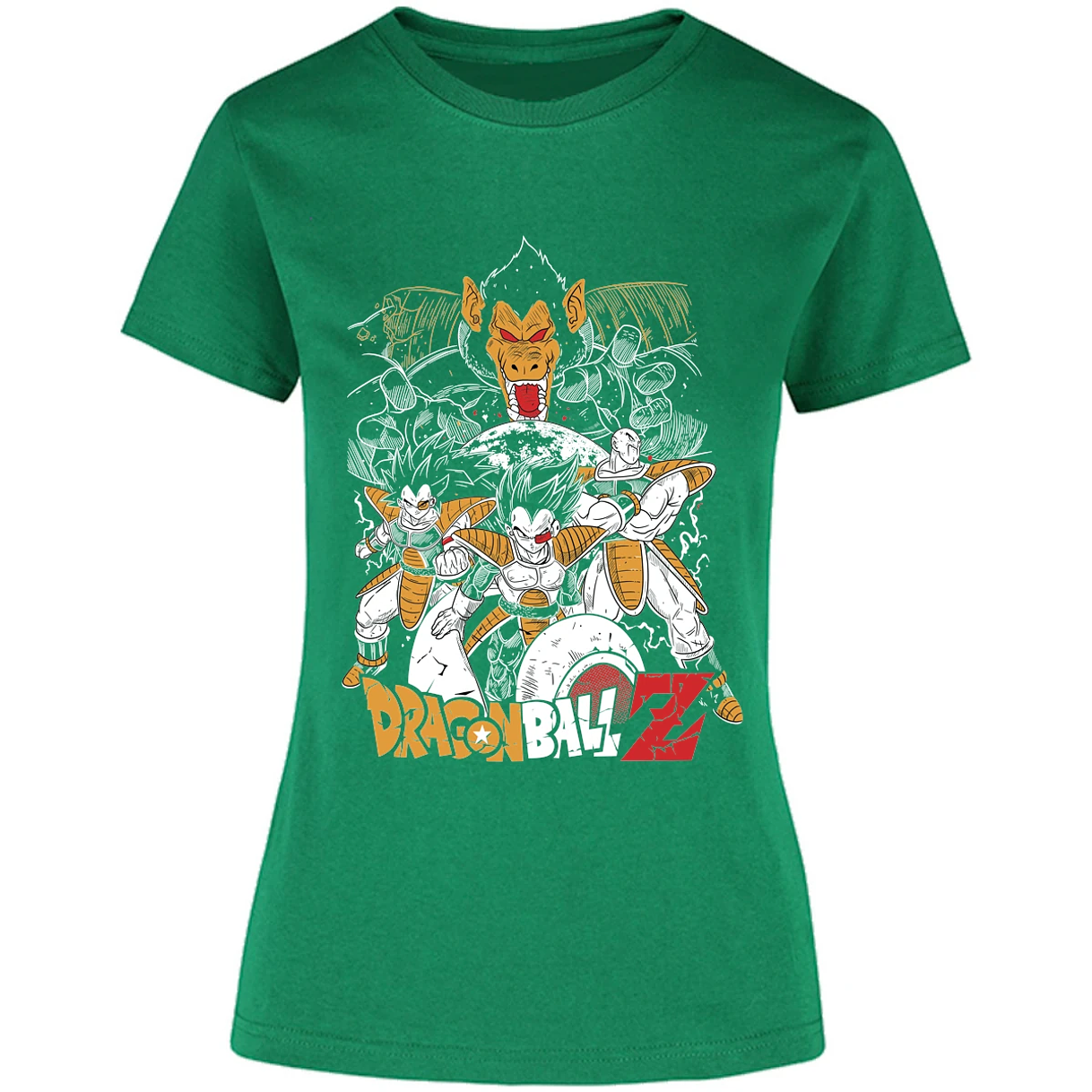 Blusa Dragon Ball Vegeta Nappa Blusa para Mujer 5