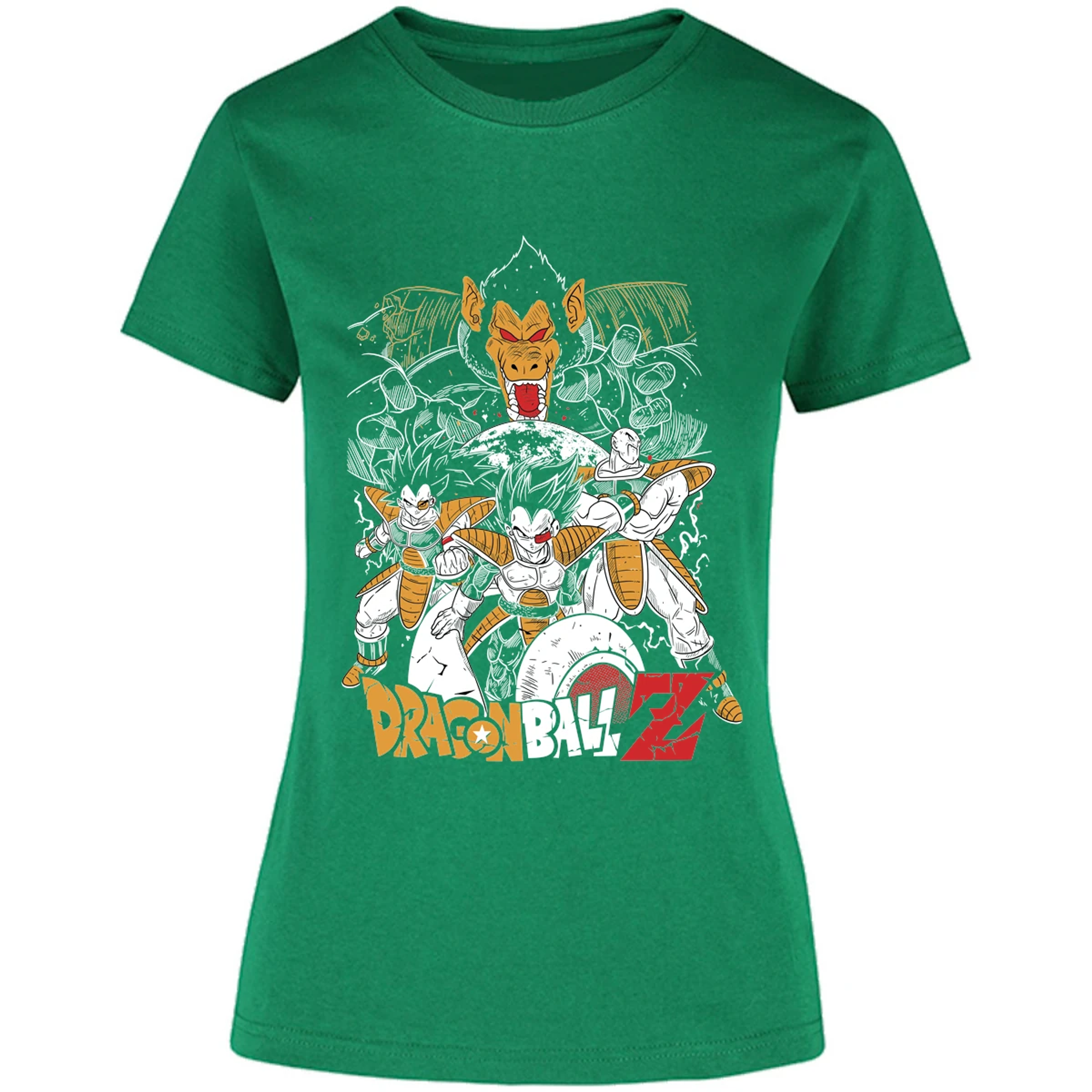 Blusa Dragon Ball Vegeta Nappa Blusa para Mujer 5