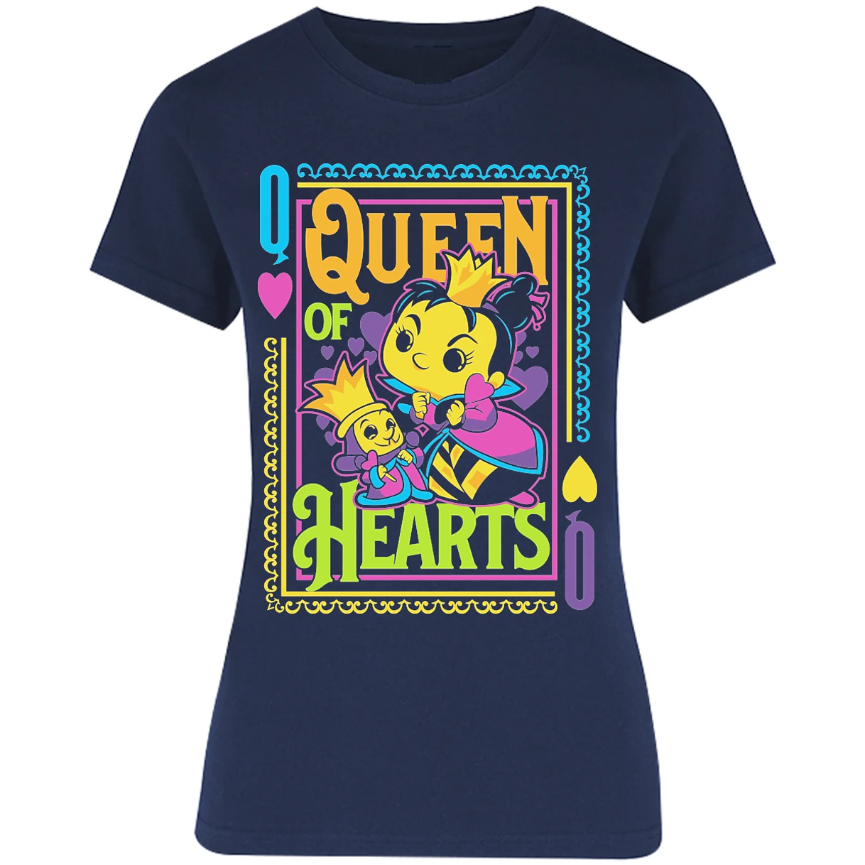 Blusa Es De Series Y Peliculas Queen Hearts Funko Blusa para Mujer 12