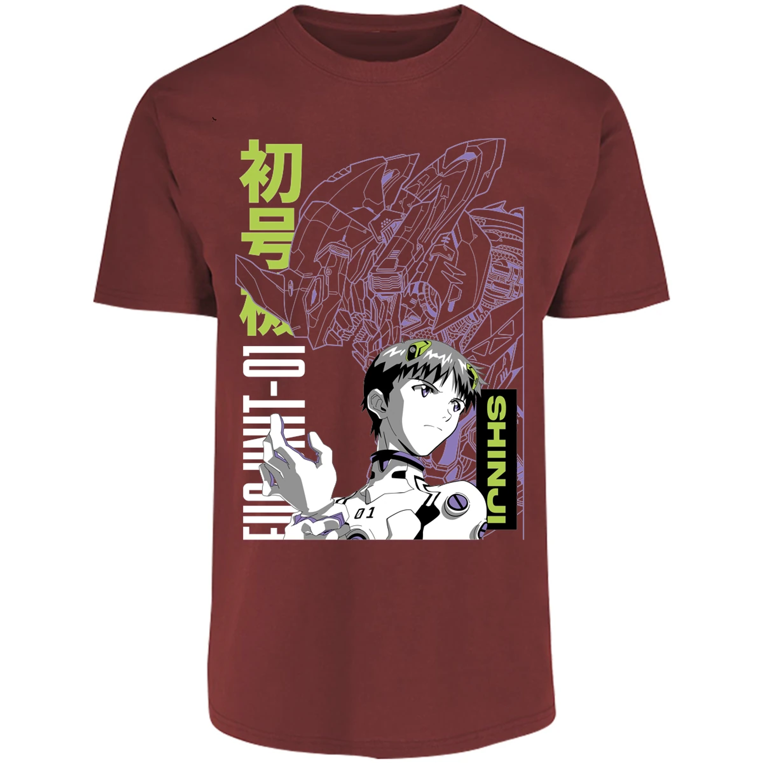 Playera Evangelion Shinji para Adulto 1