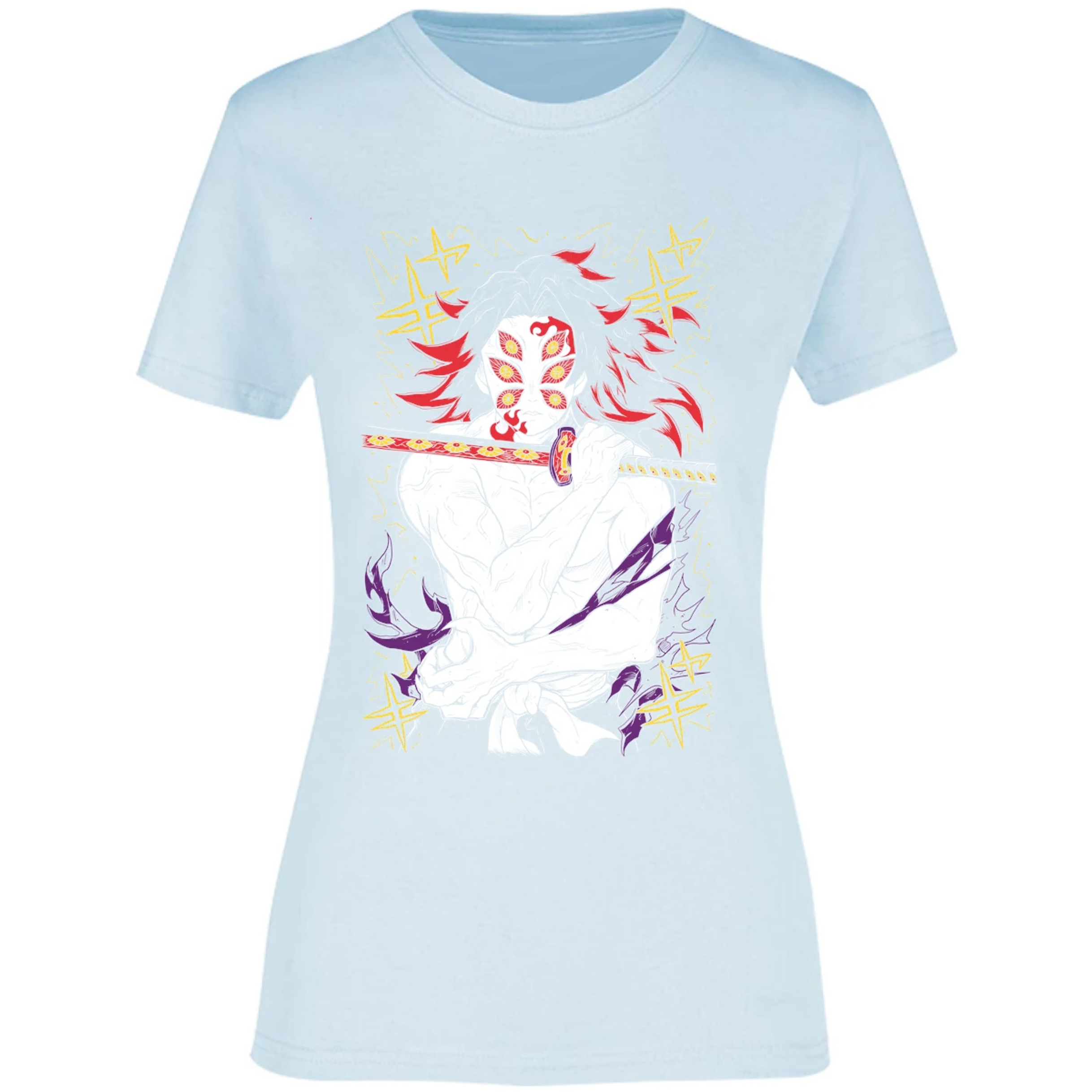 Blusa Demon Slayer Kokushibo Kny Blusa para Mujer 2