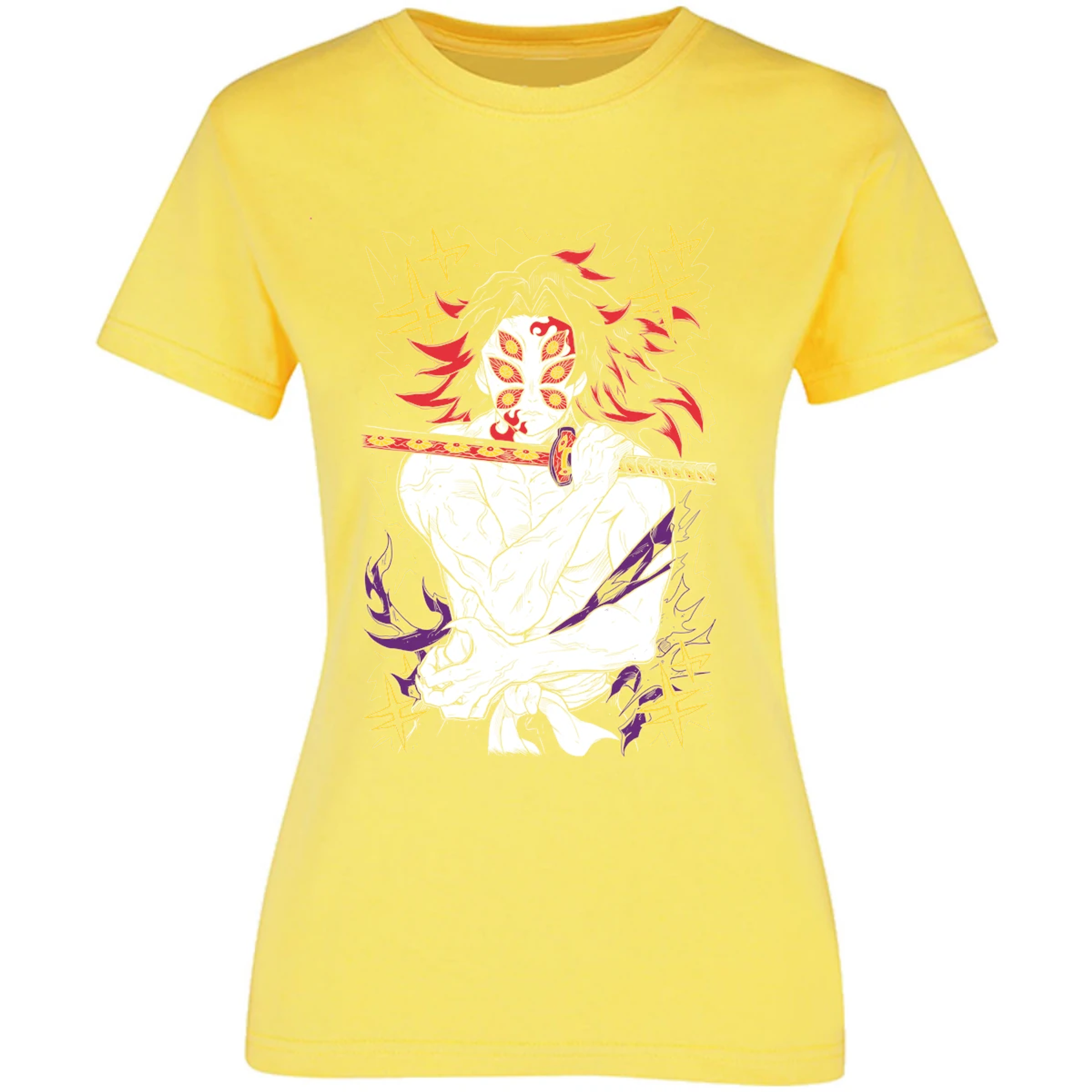 Blusa Demon Slayer Kokushibo Kny Blusa para Mujer 4