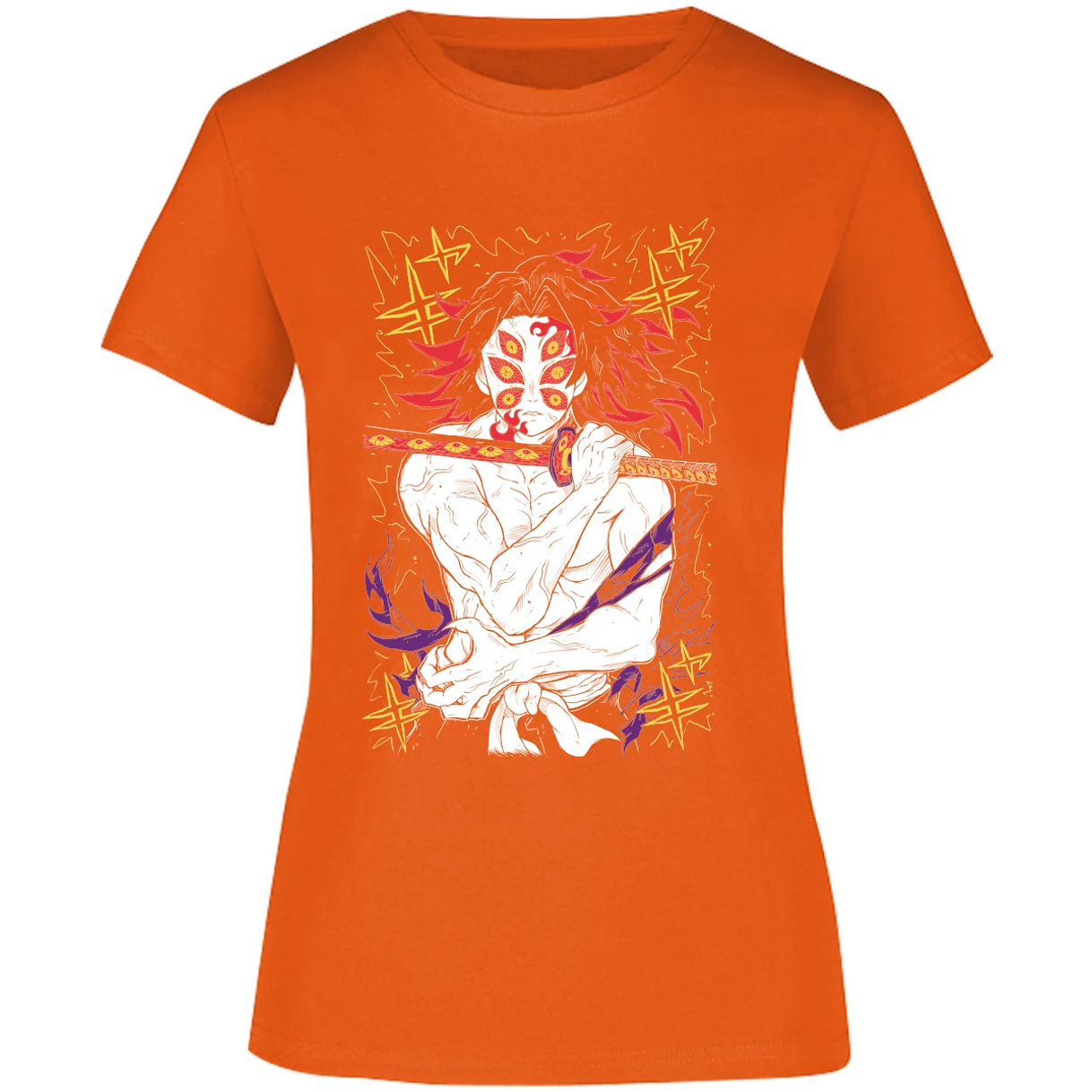 Blusa Demon Slayer Kokushibo Kny Blusa para Mujer 6