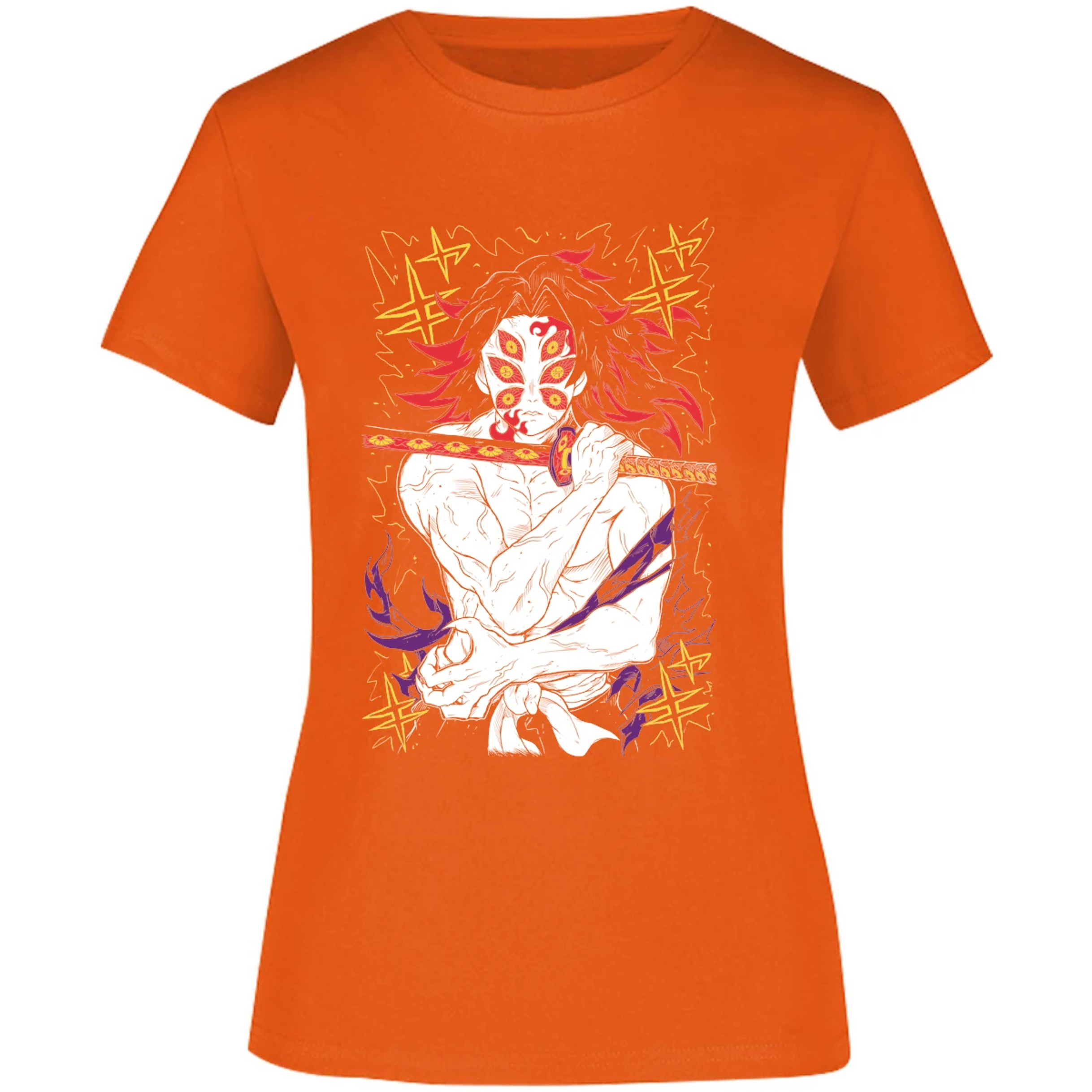 Blusa Demon Slayer Kokushibo Kny Blusa para Mujer 6