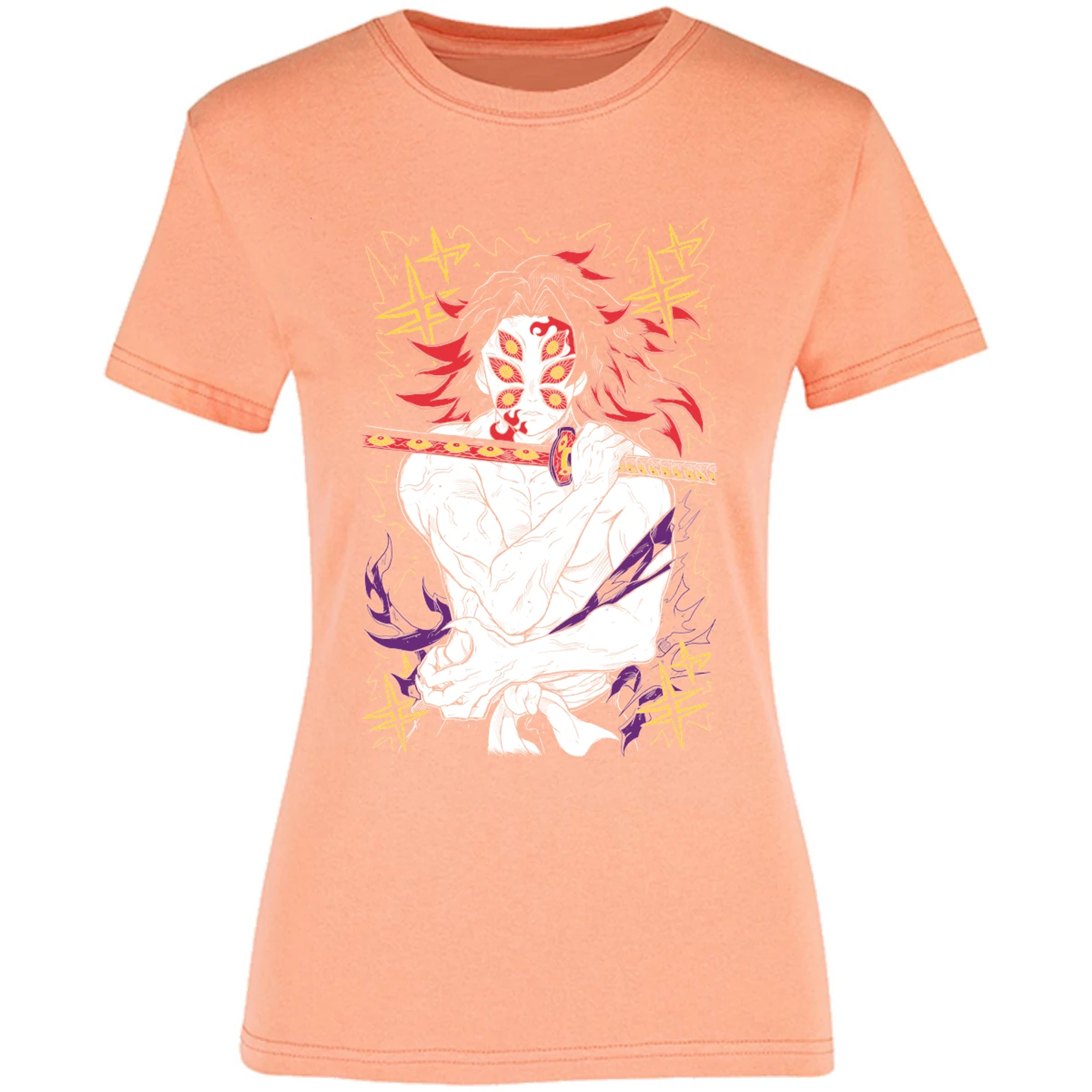 Blusa Demon Slayer Kokushibo Kny Blusa para Mujer 9