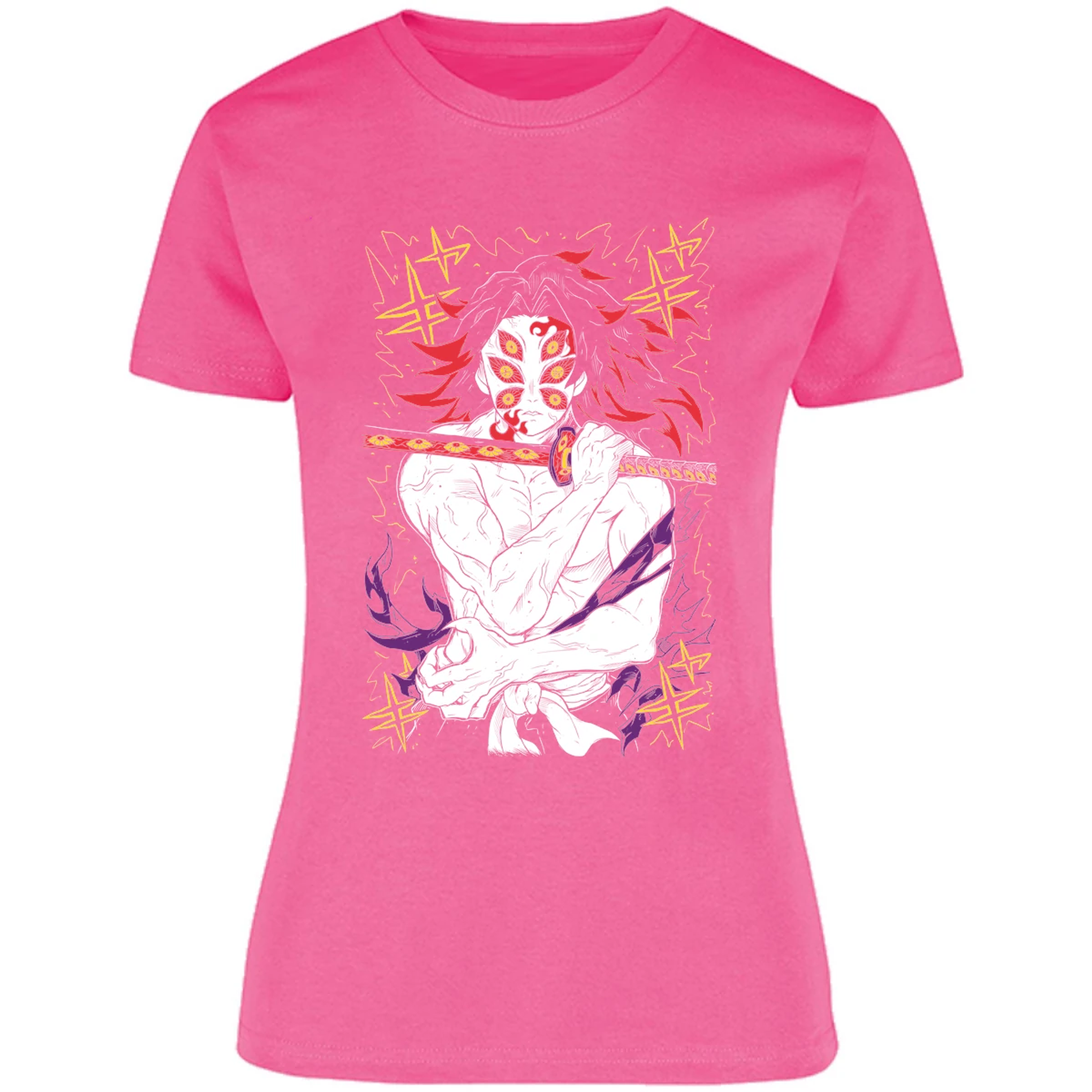 Blusa Demon Slayer Kokushibo Kny Blusa para Mujer 17