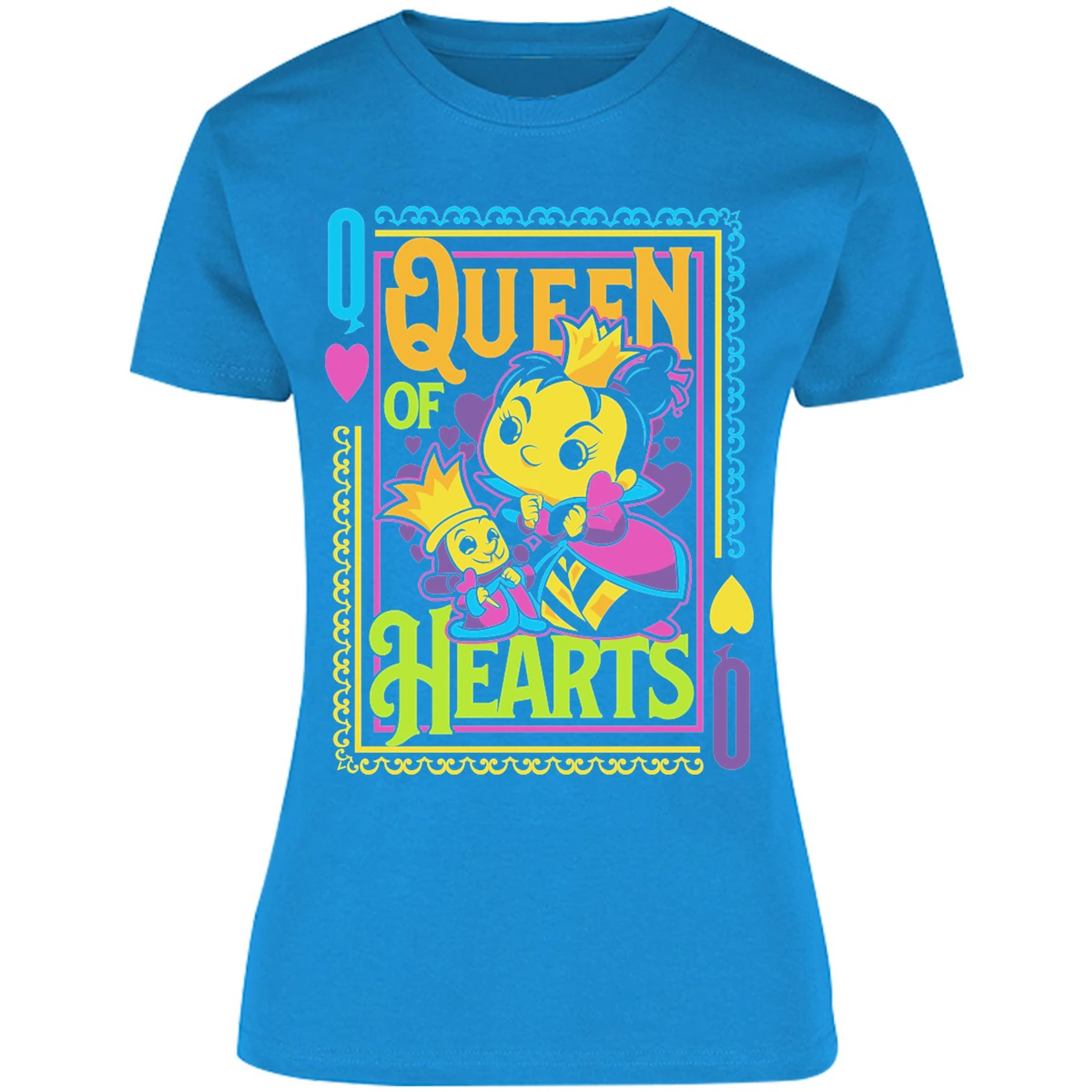 Blusa Es De Series Y Peliculas Queen Hearts Funko Blusa para Mujer 16