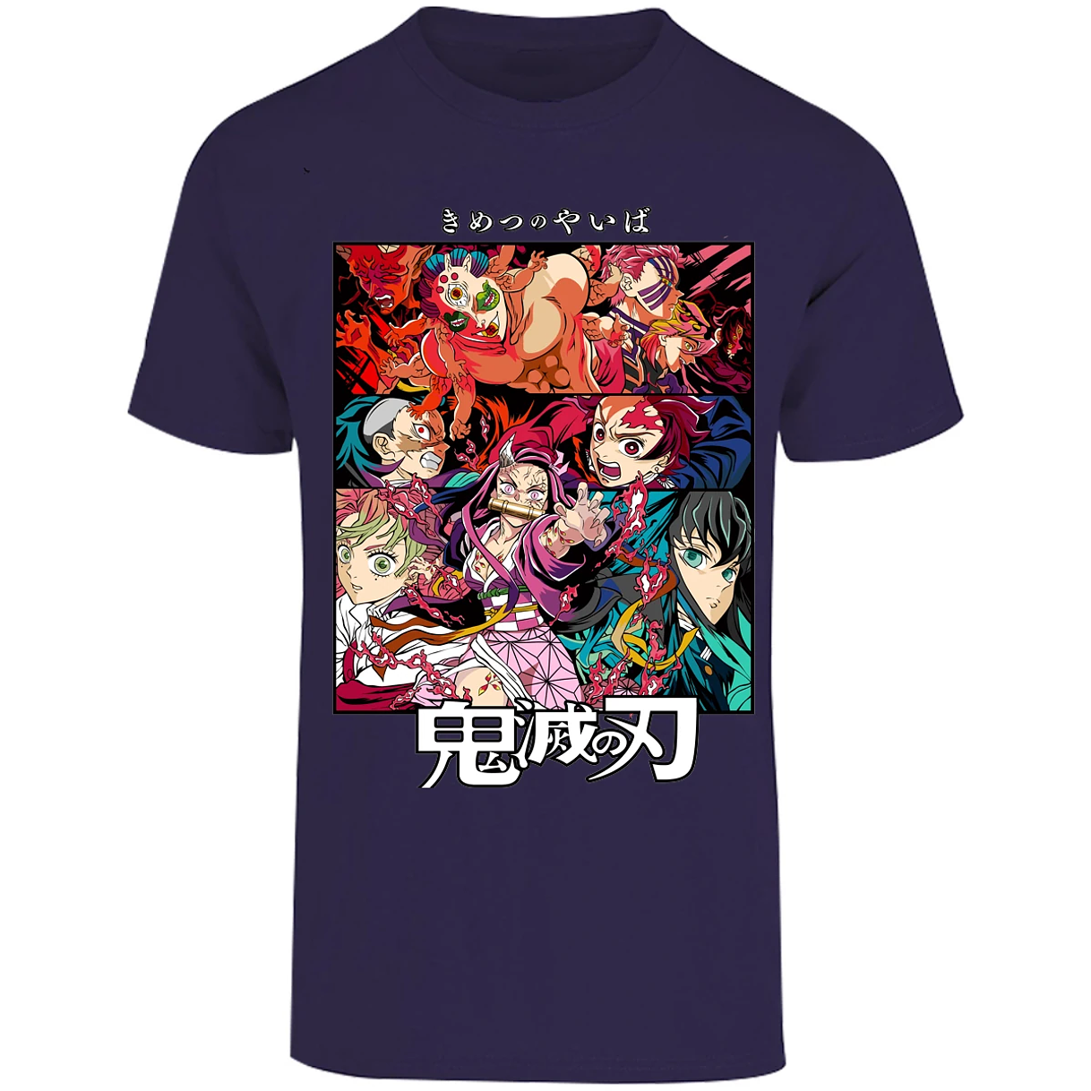 Playera Demon Slayer Demon Slayer Anime para Adulto 9