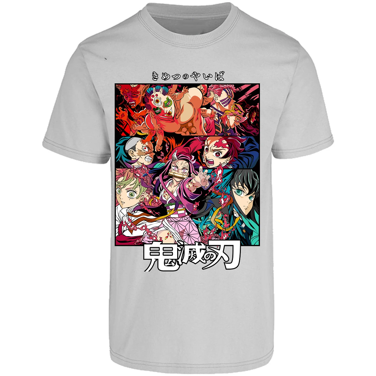Playera Demon Slayer Demon Slayer Anime para Adulto 8