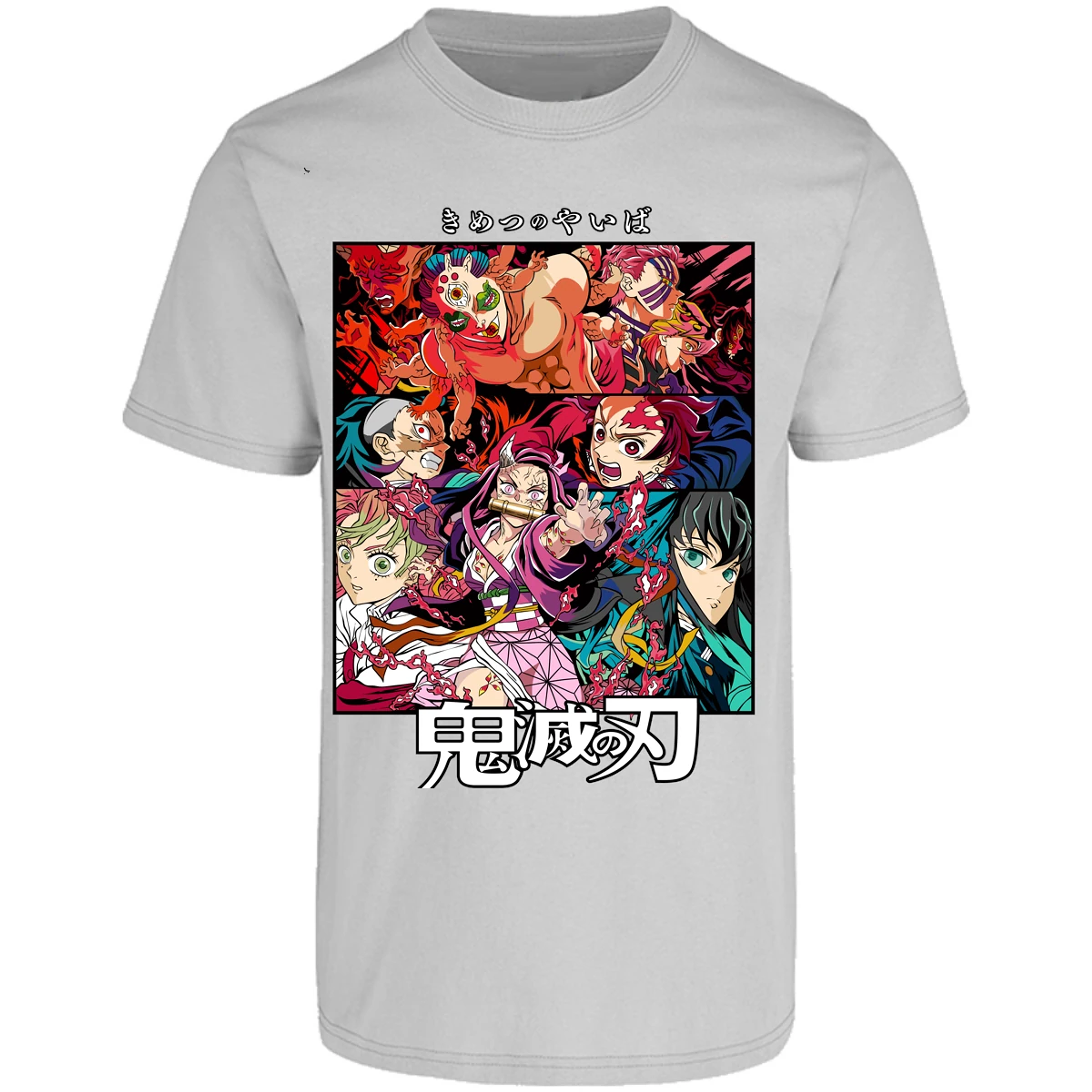 Playera Demon Slayer Demon Slayer Anime para Adulto 8
