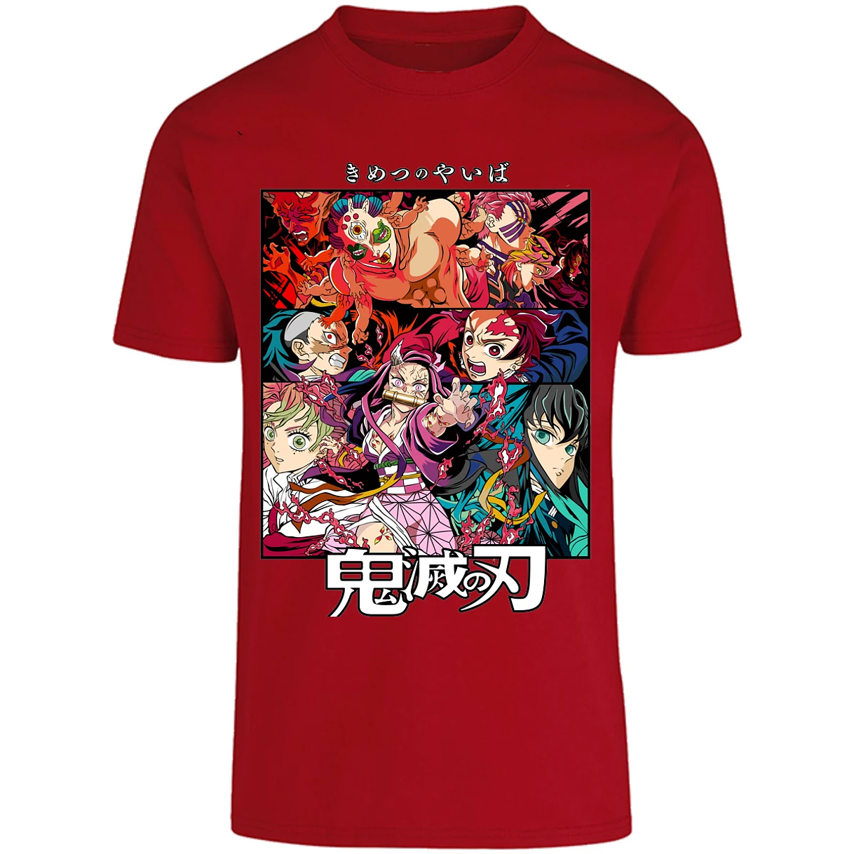Playera Demon Slayer Demon Slayer Anime para Adulto 16